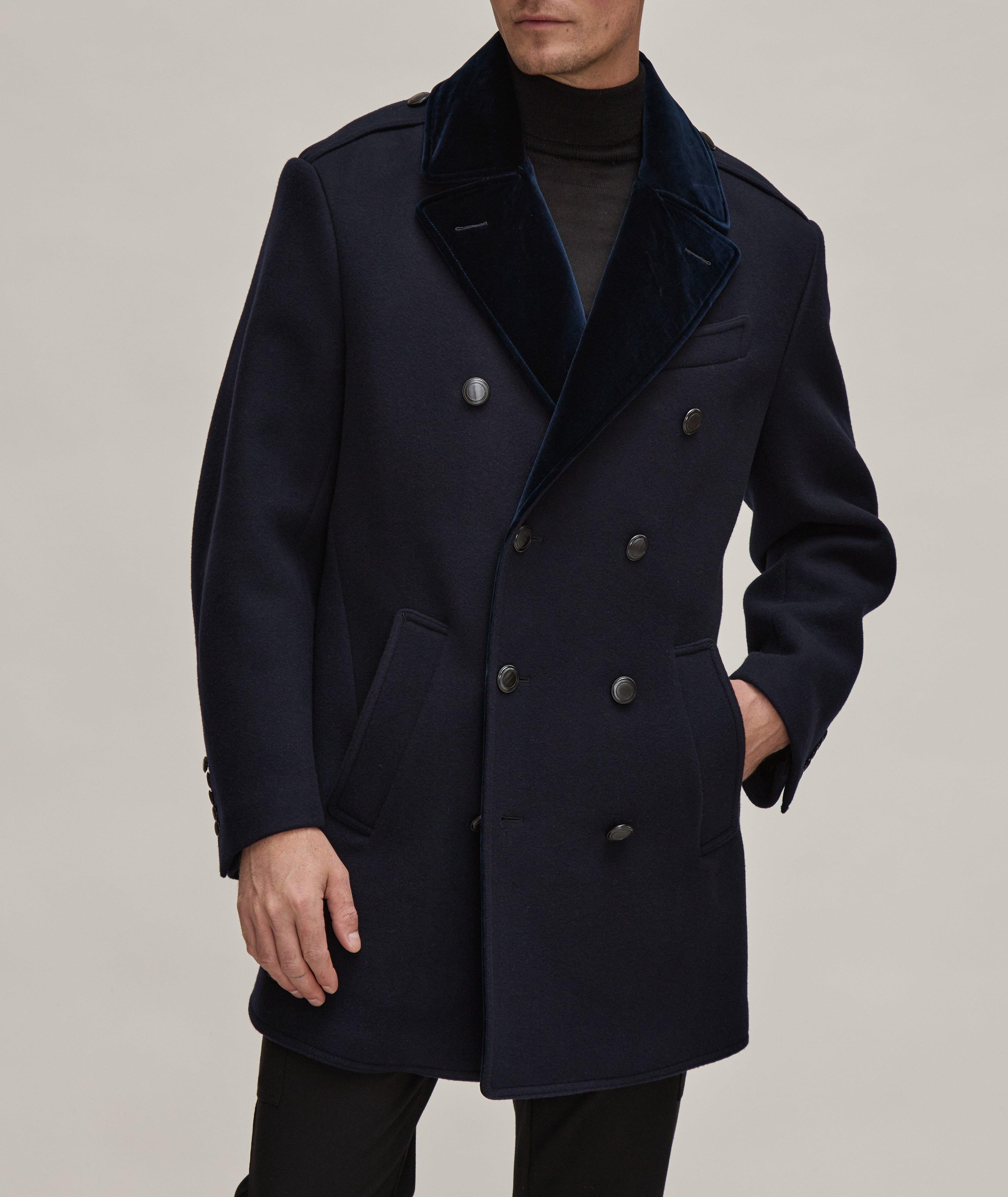 TOM FORD Officer Wool Peacoat | Coats | Harry Rosen