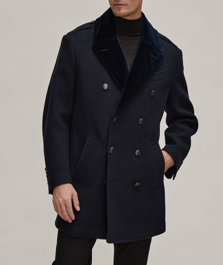 Officer Wool Peacoat image 1