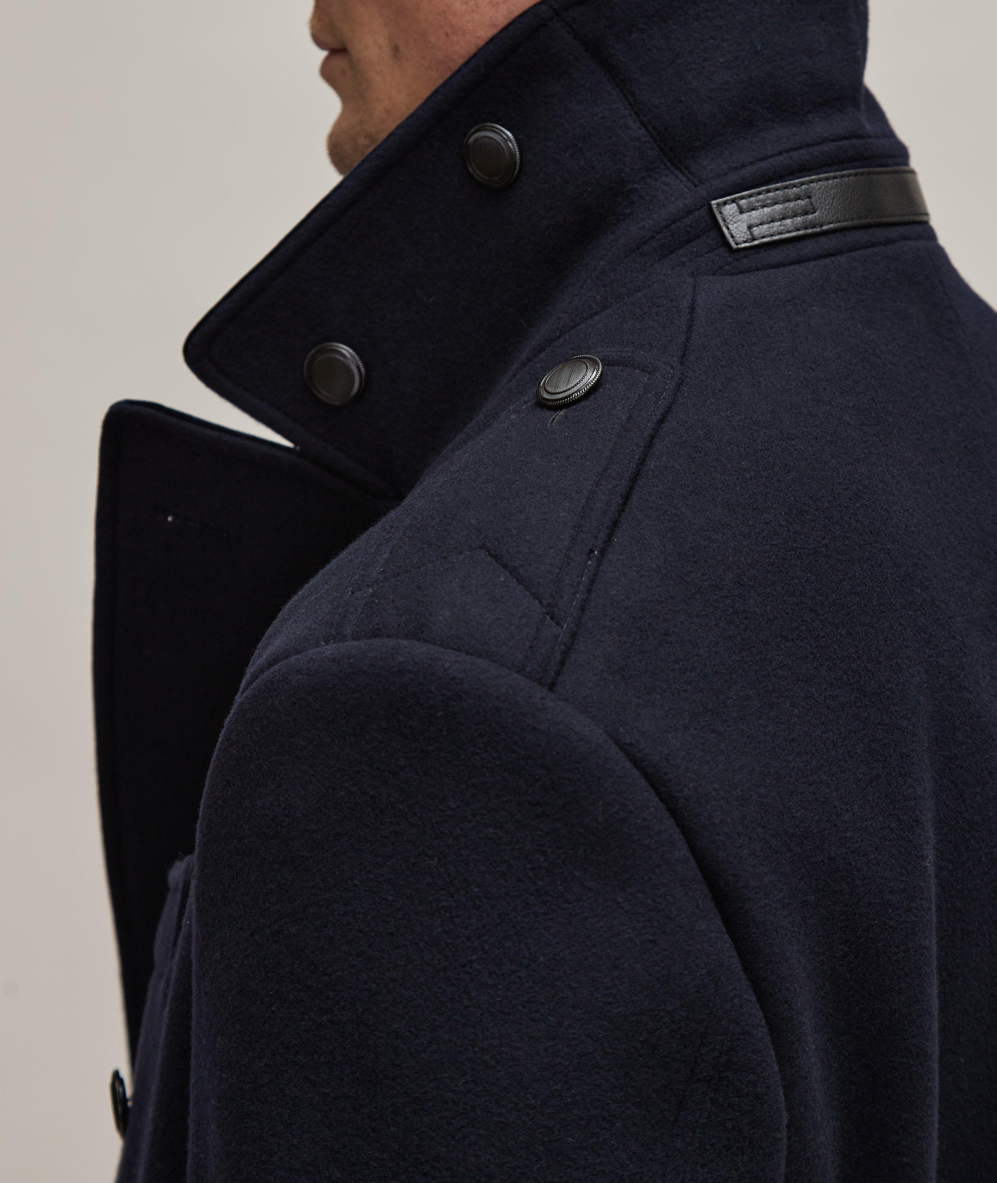 Ralph lauren wool sales blend officer's coat