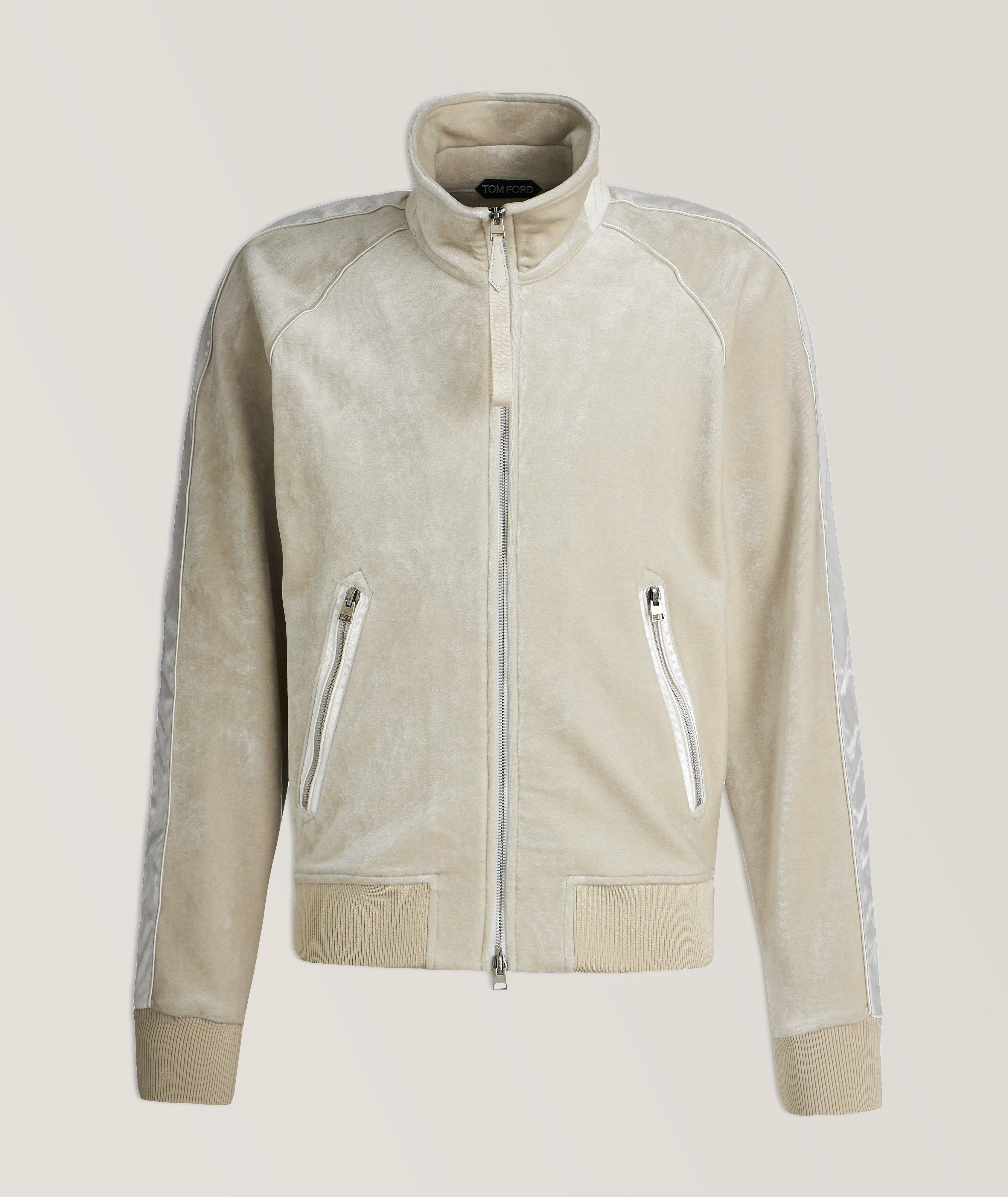 Blouson-pull en velours image 0