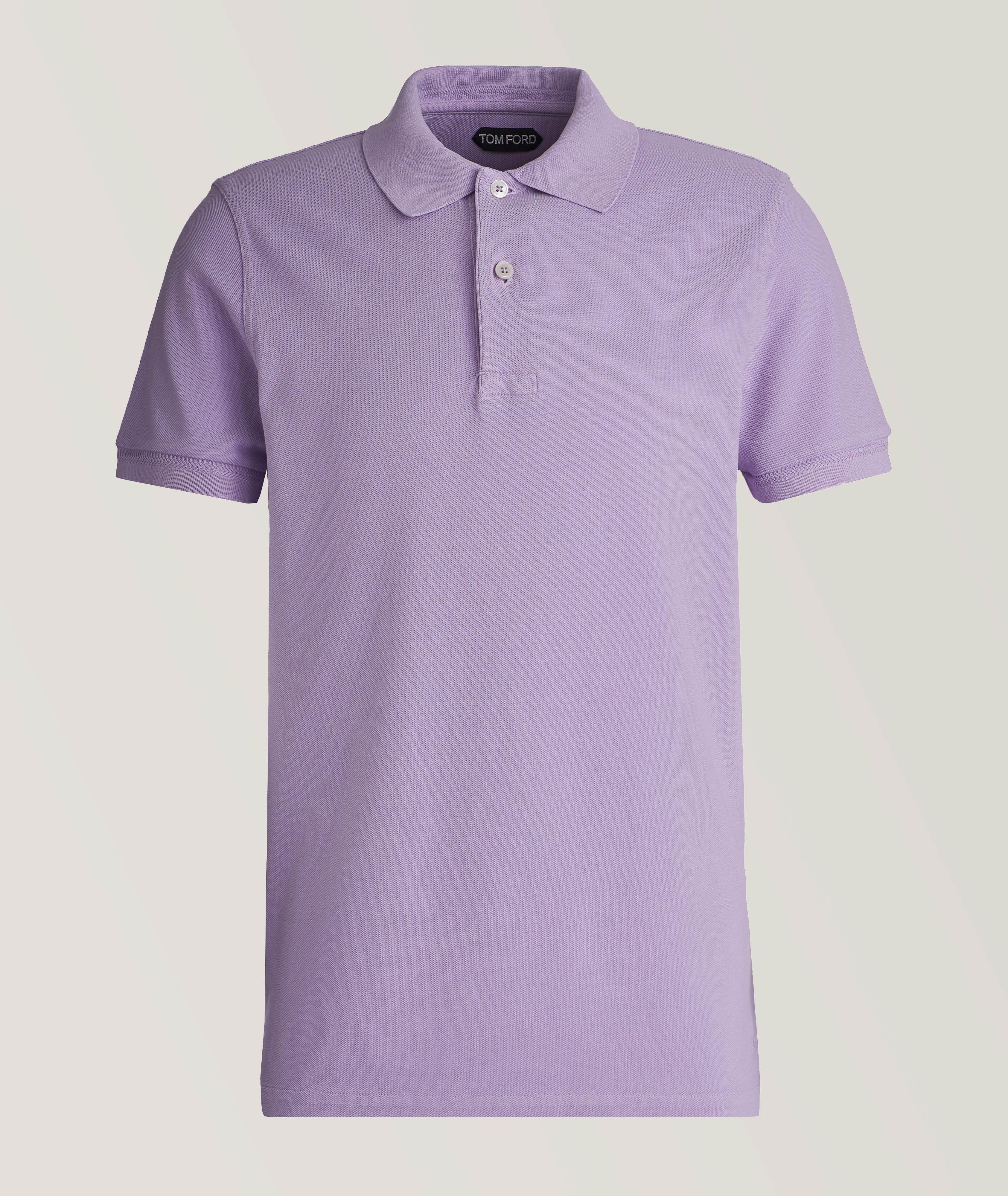 Textured Cotton Polo image 0