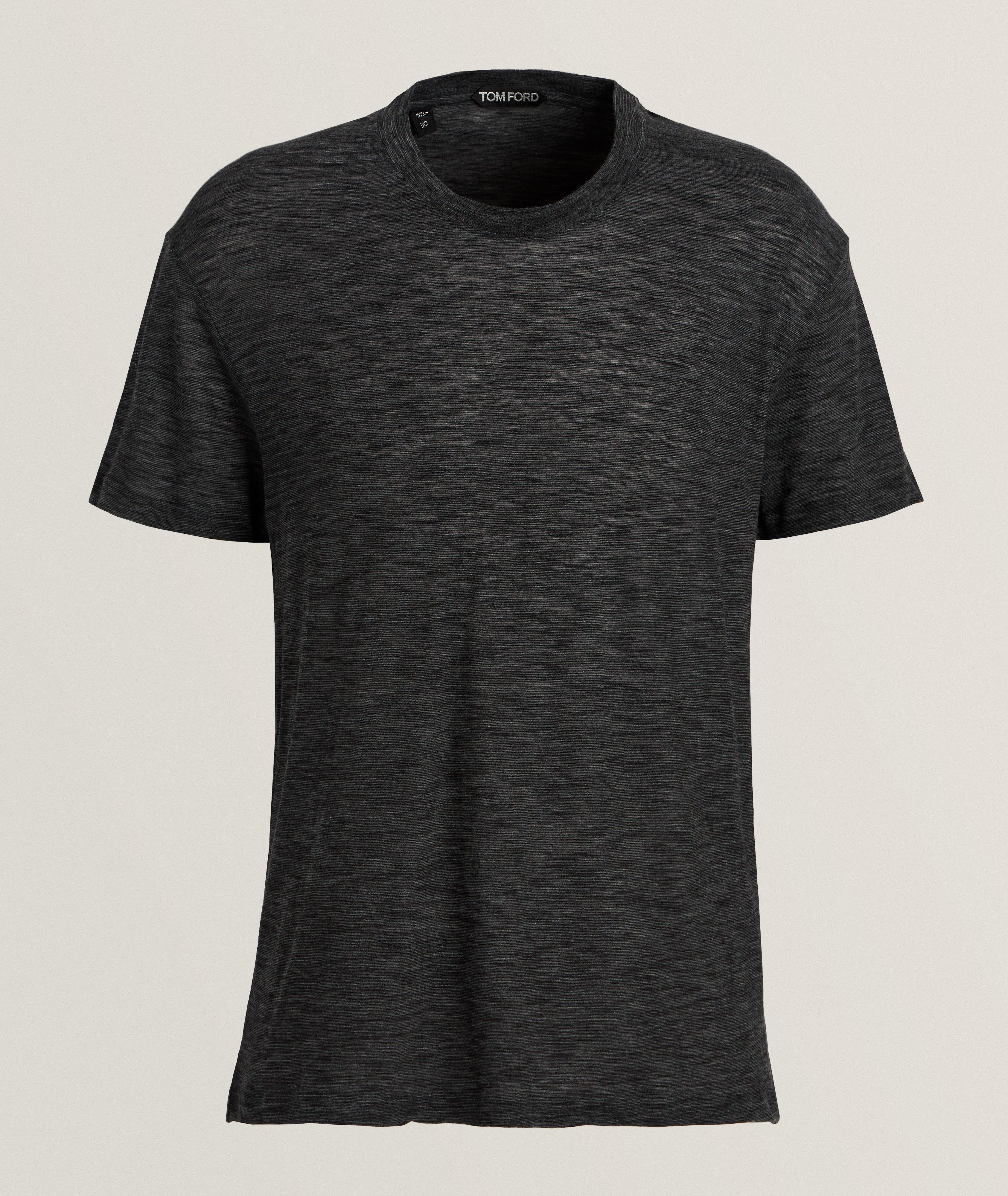 Mélange Cotton-Blend T-Shirt image 0