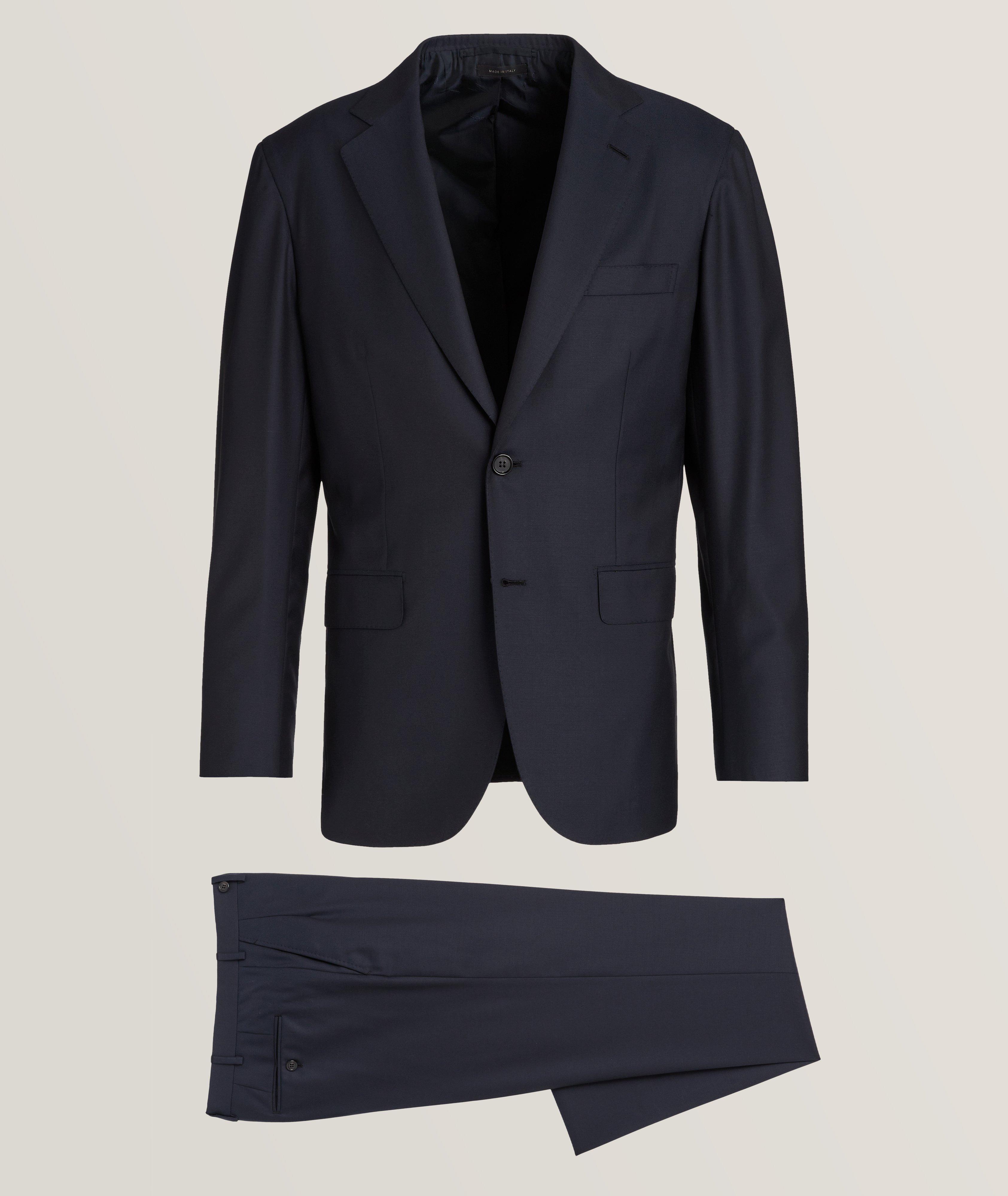 100% virgin wool suit blazer - Men