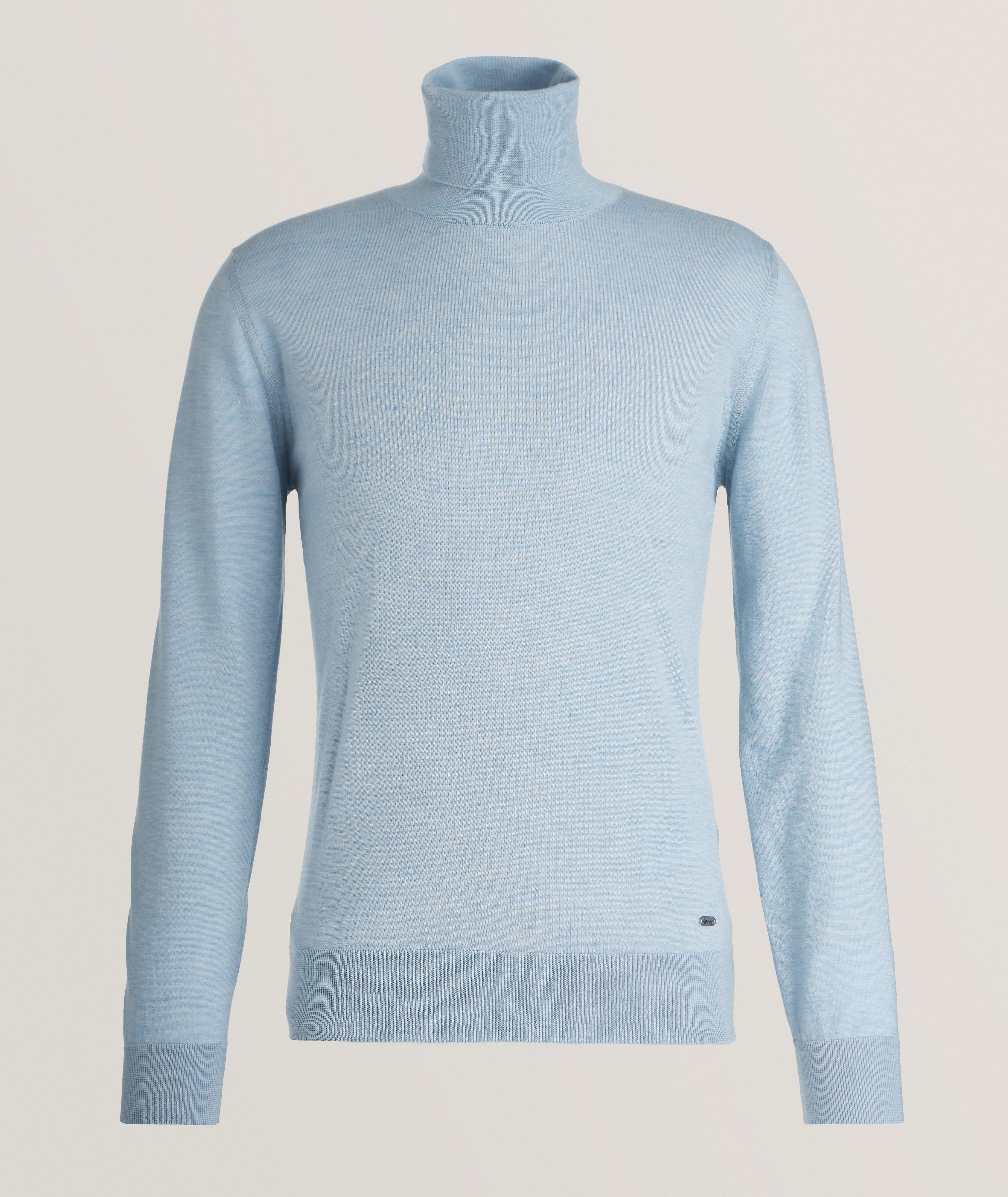 Brioni Cashmere-Silk Turtleneck