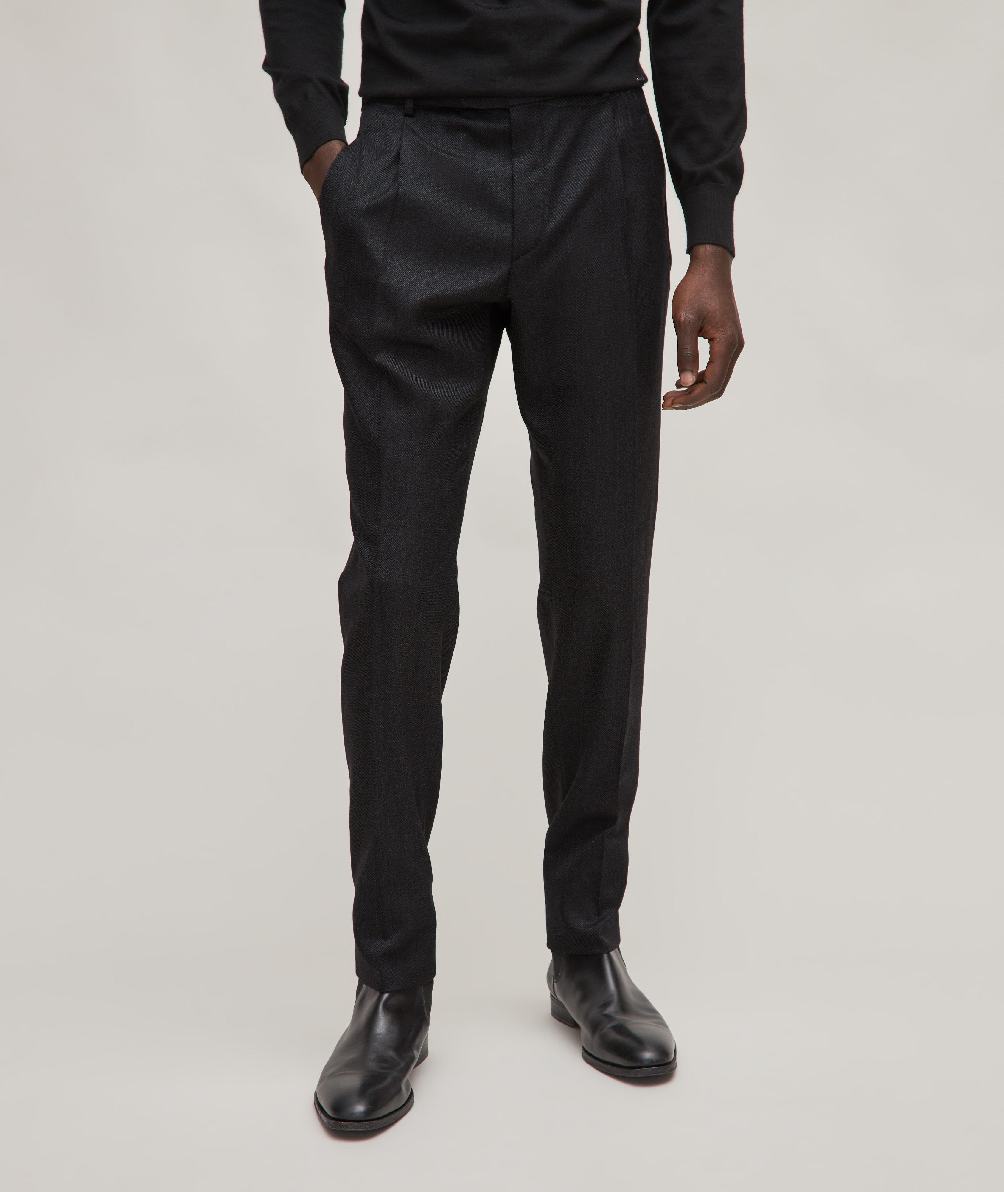 Pantalon Shebha en twill de laine vierge image 2