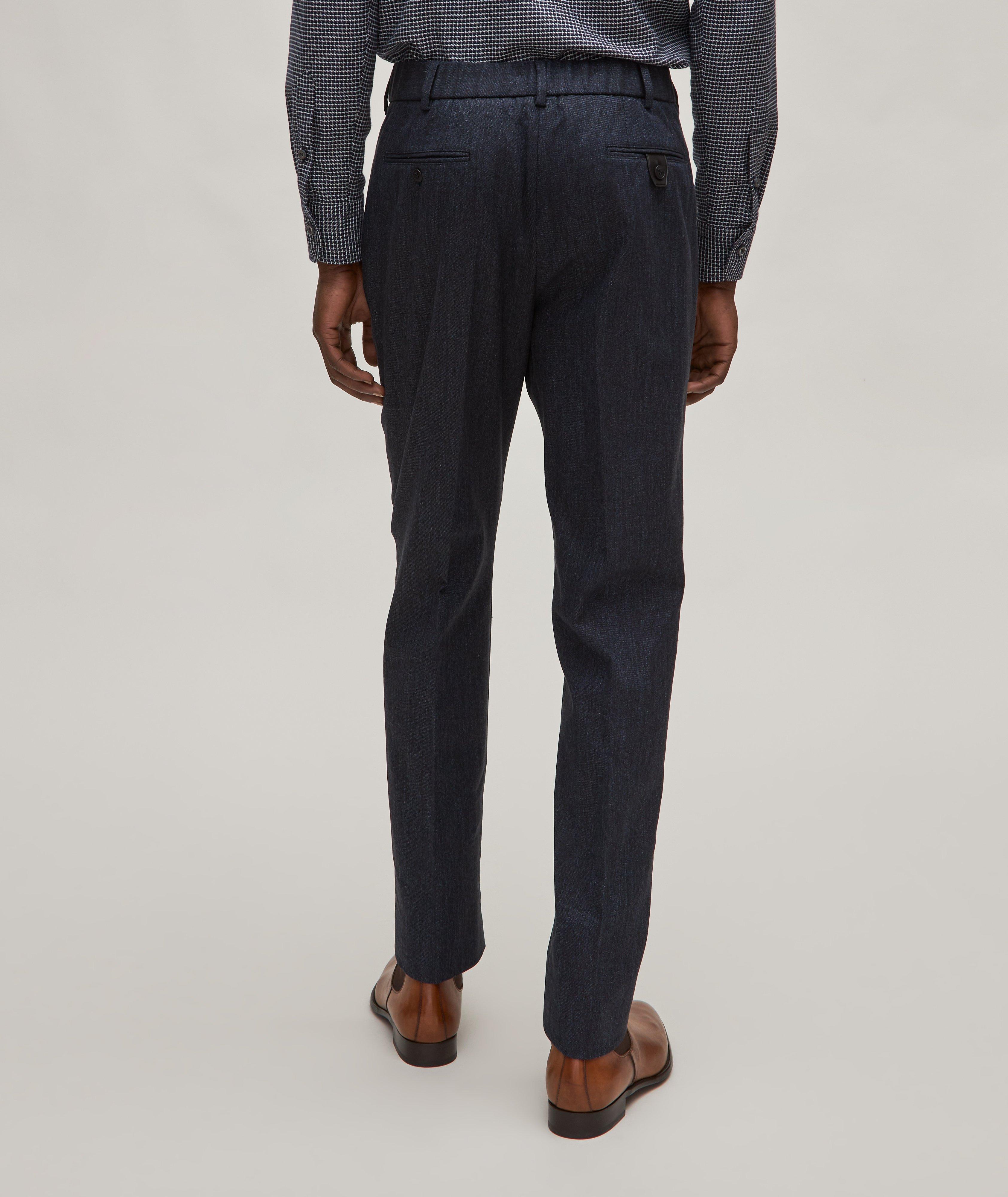 Shebha Denim Effect Cotton Pants  image 3