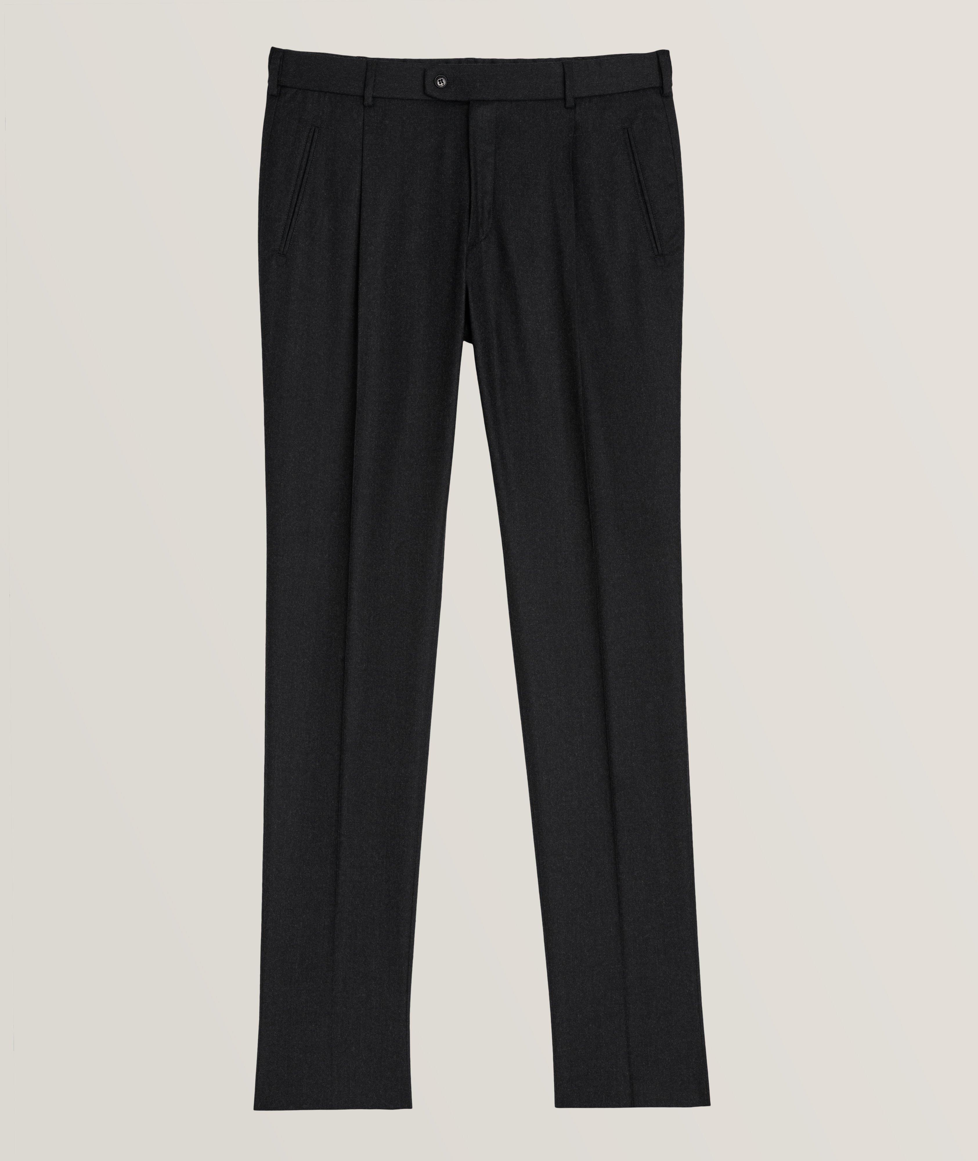 Brioni Shebha Mélange Wool Pants | Pants | Harry Rosen