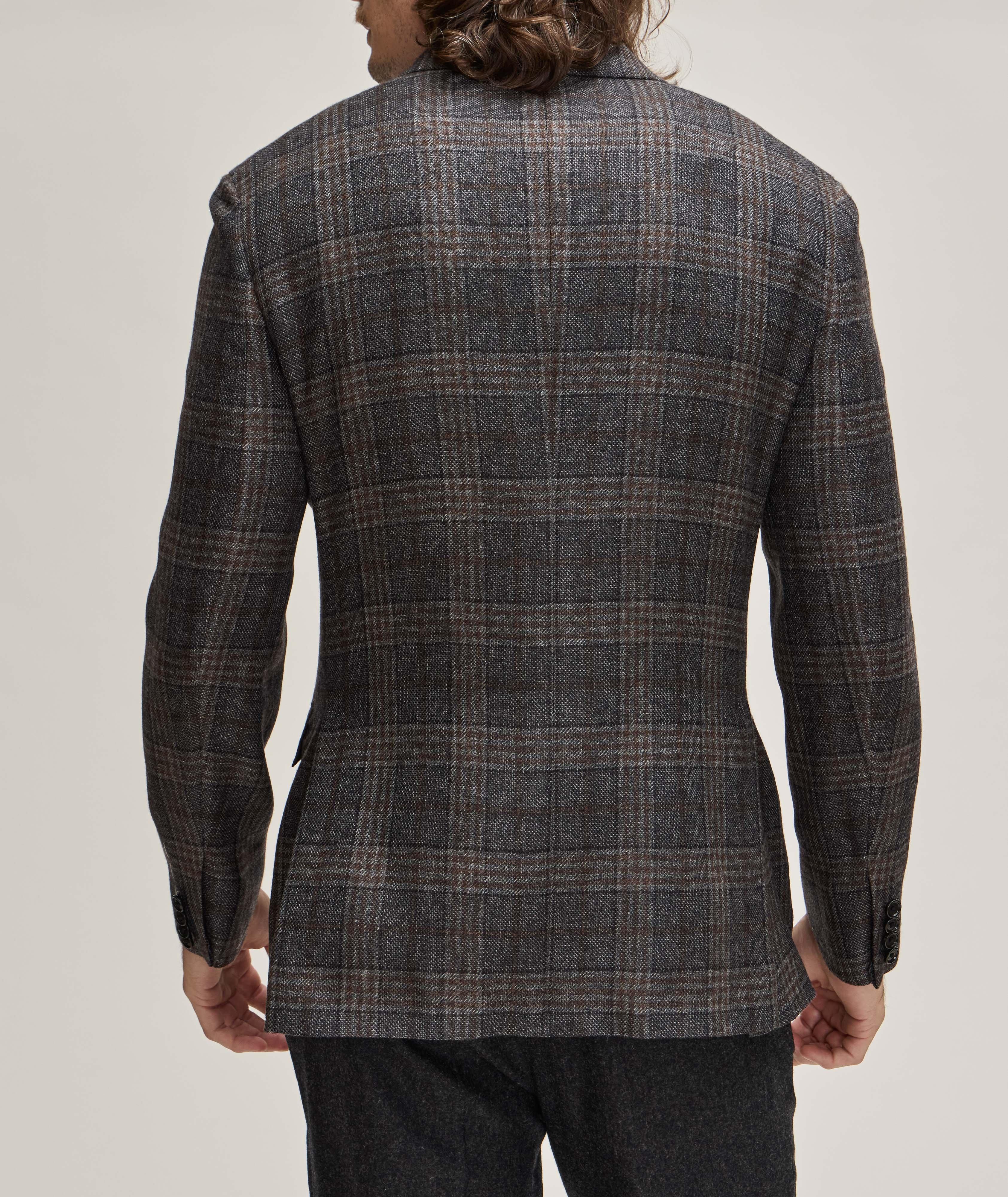 New Plume Prince of Wales Cashmere Sport Jacket image 2