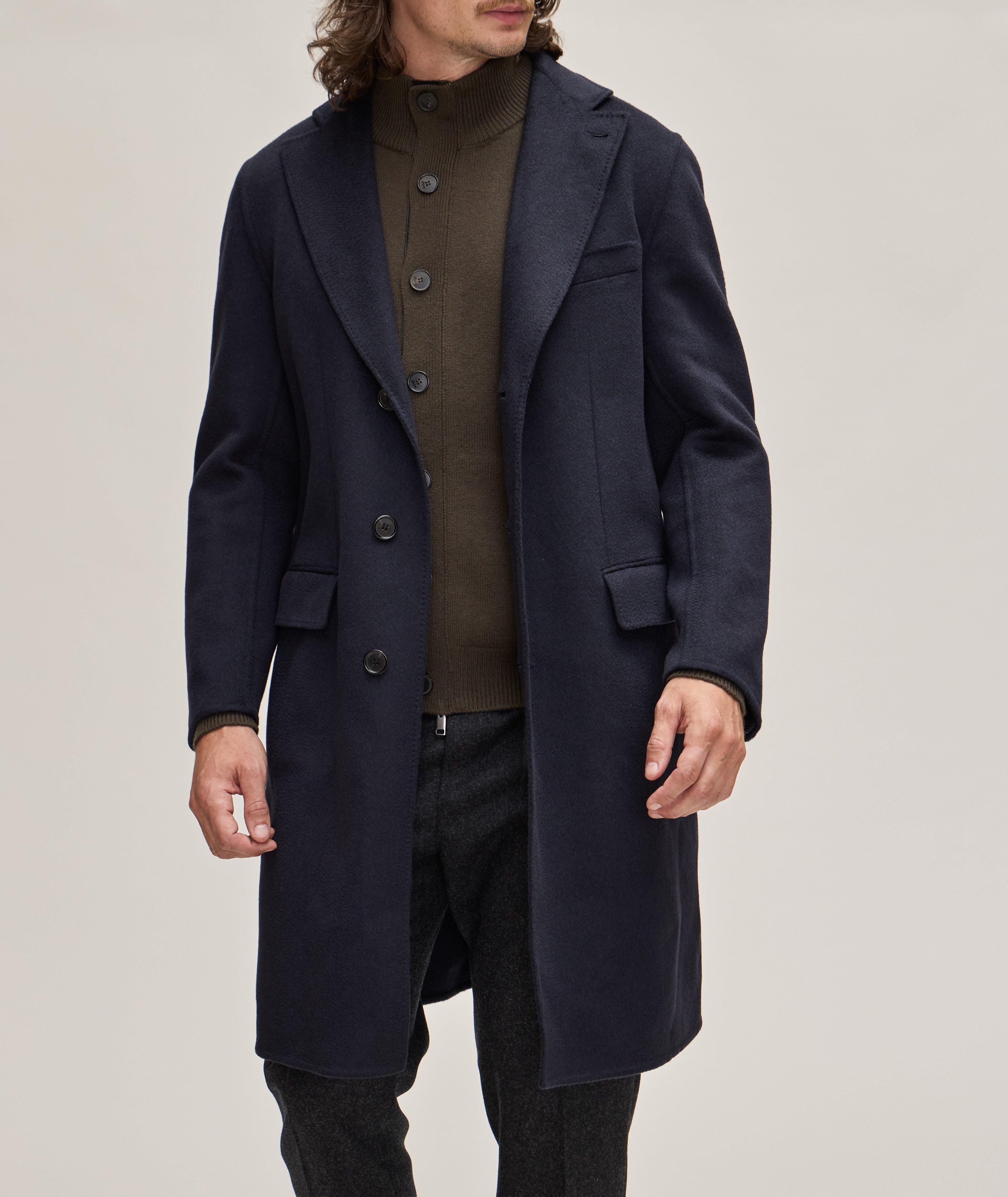 Brioni cashmere outlet overcoat