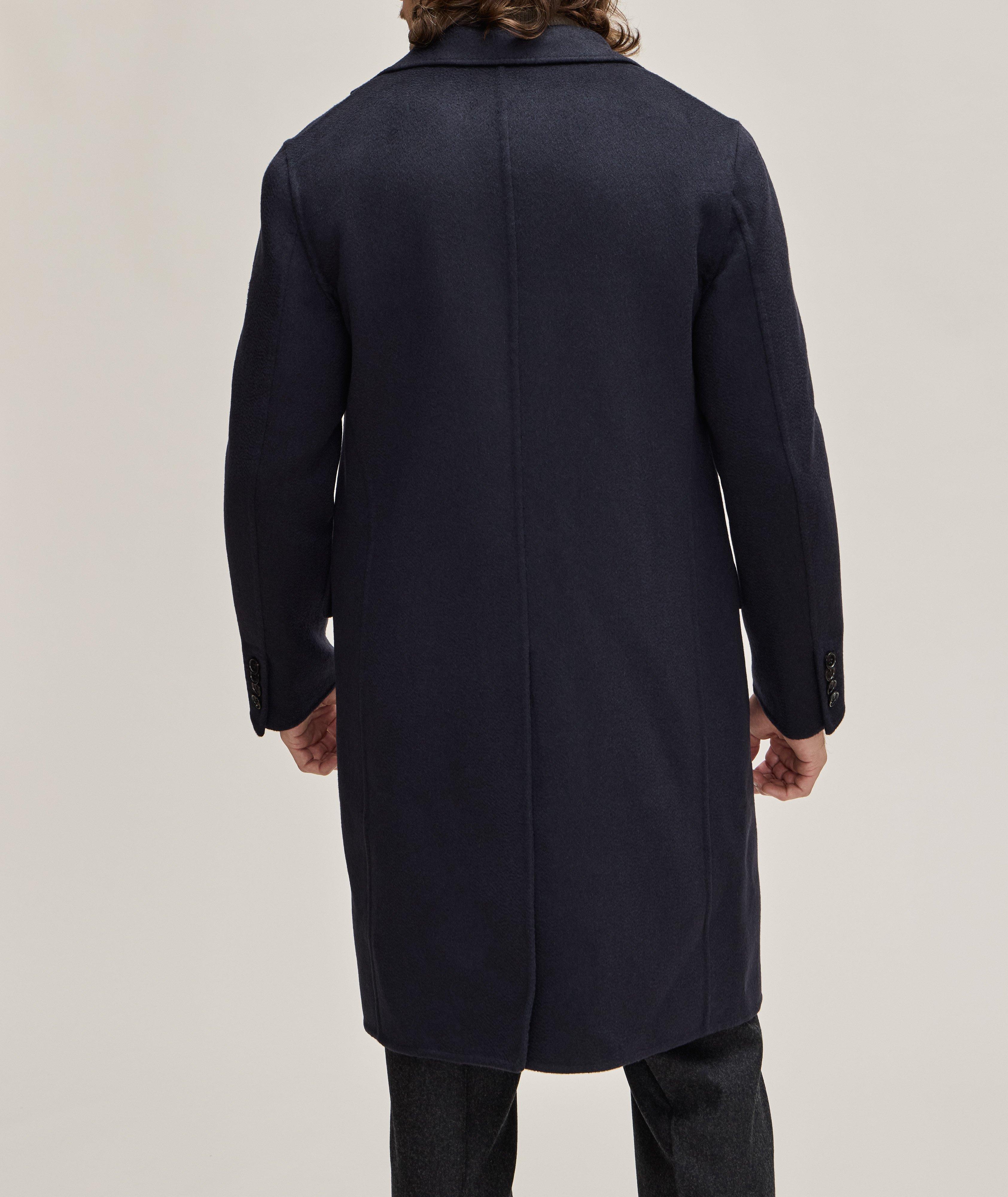 Brushed Cashmere Overcoat