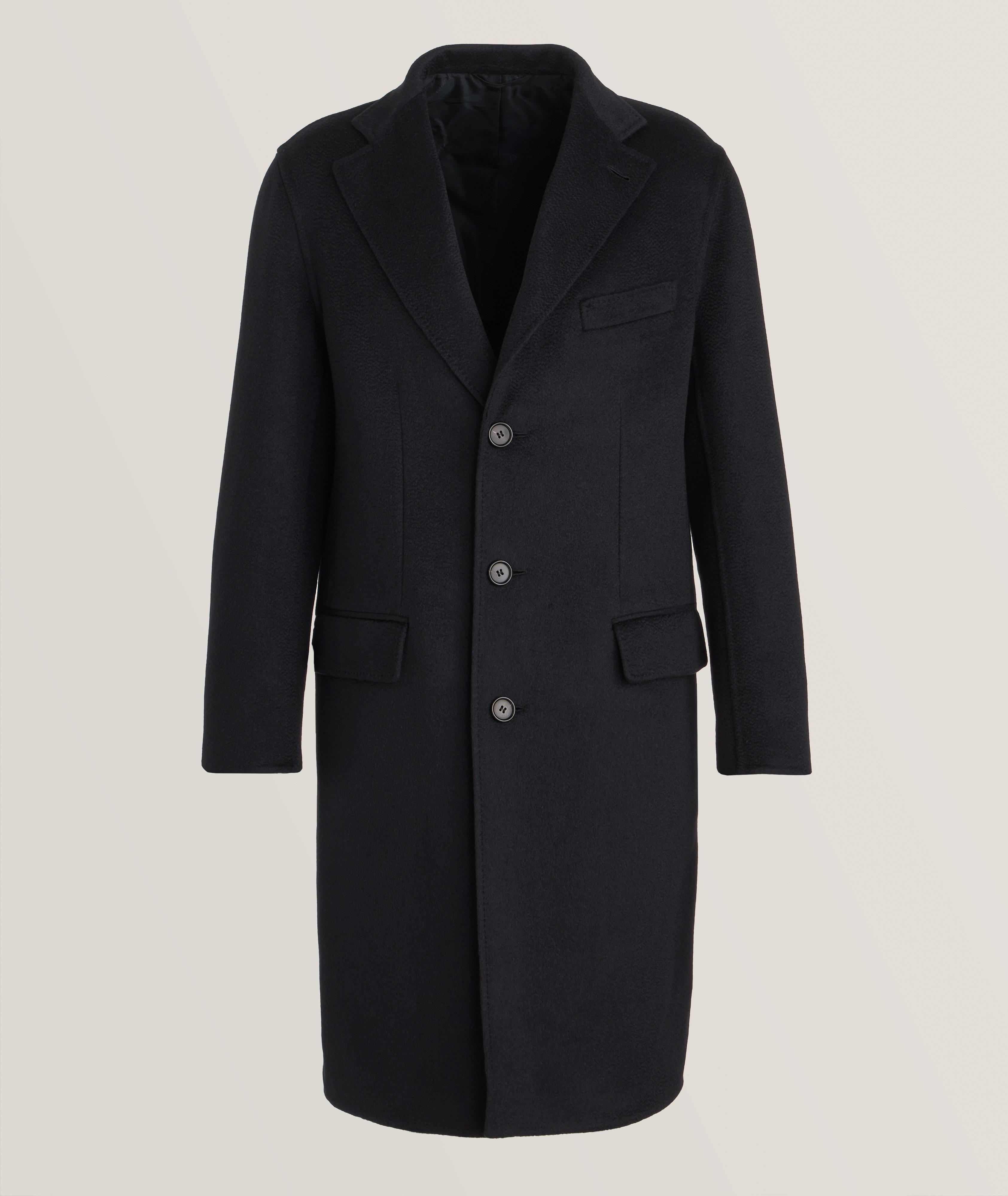 Brushed Cashmere Overcoat  image 0