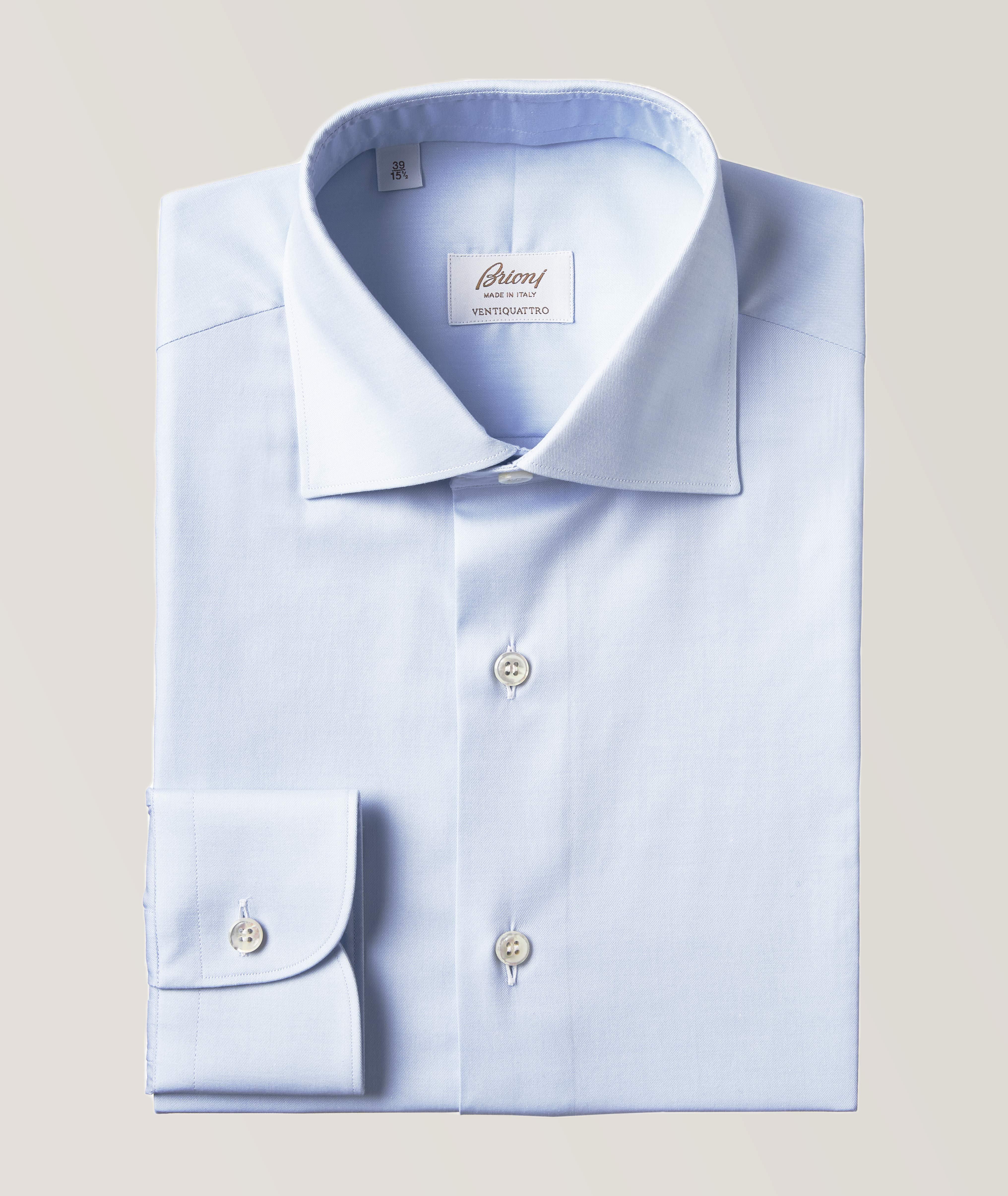 Twill white hot sale dress shirt