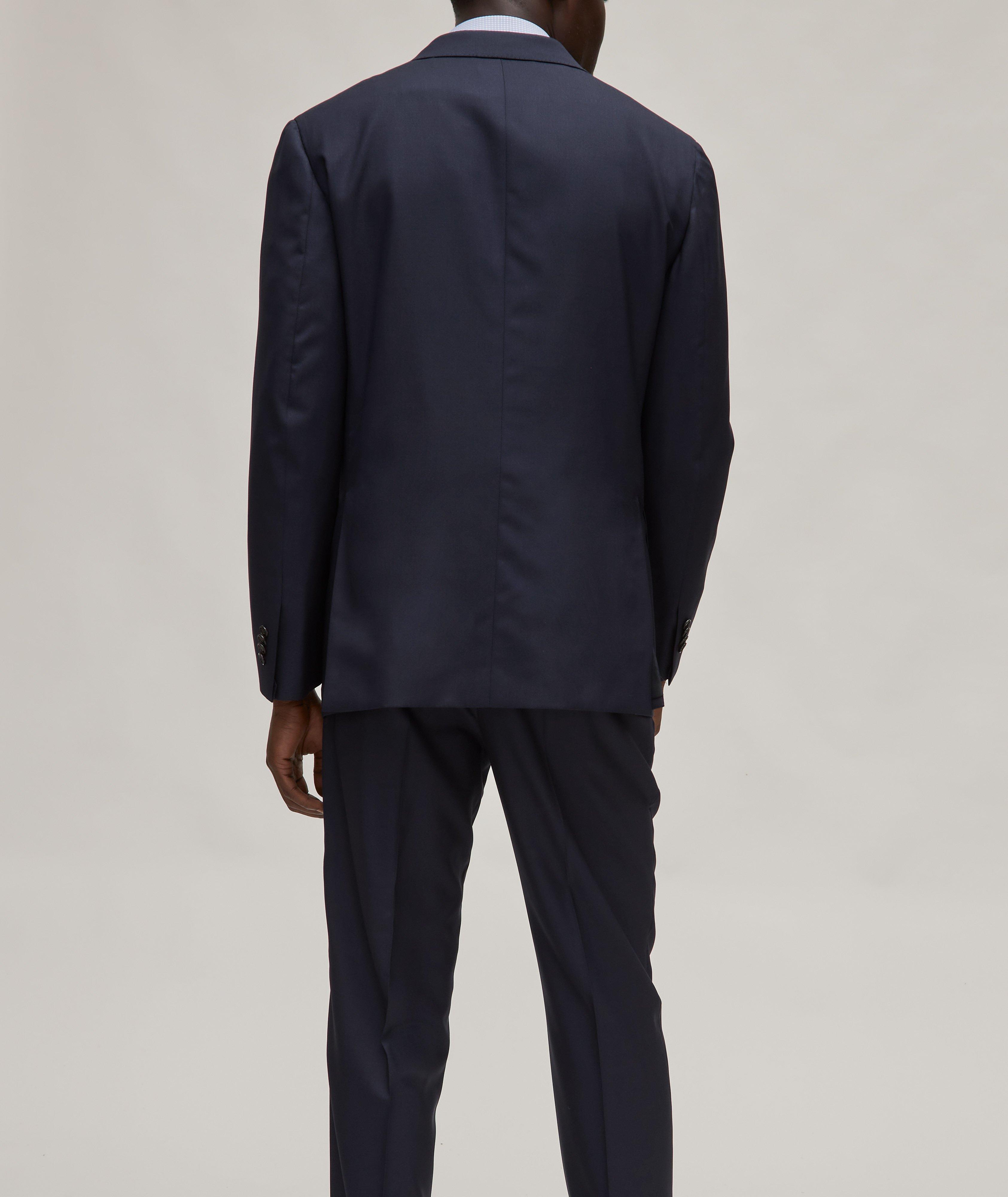 New Plume Virgin Wool-Silk Blend Twill Suit image 2