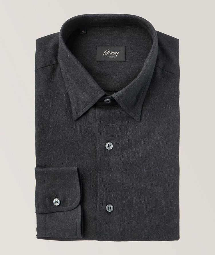 Solid Cotton-Cashmere Sport Shirt image 0