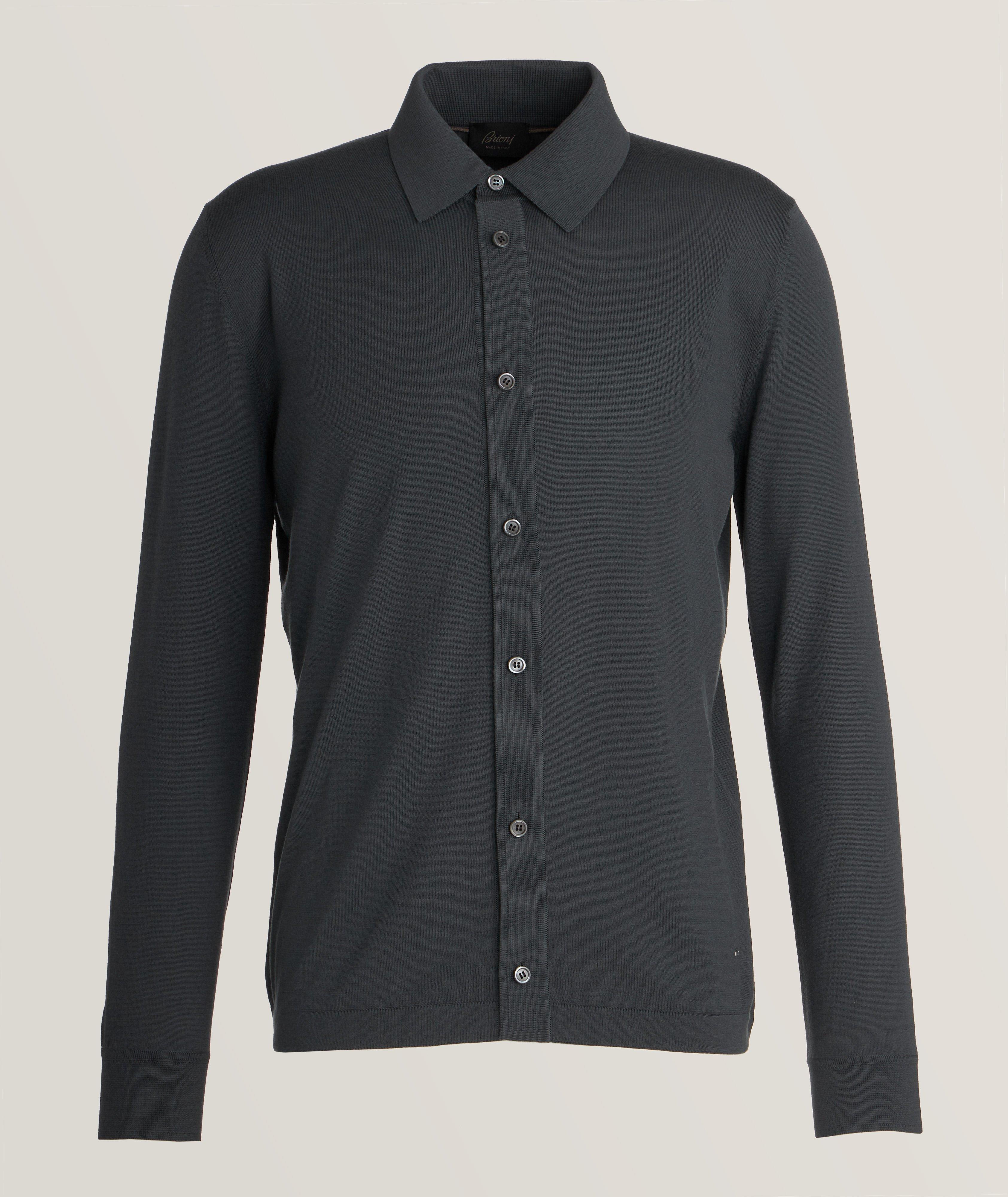 Brioni Polo en laine durable