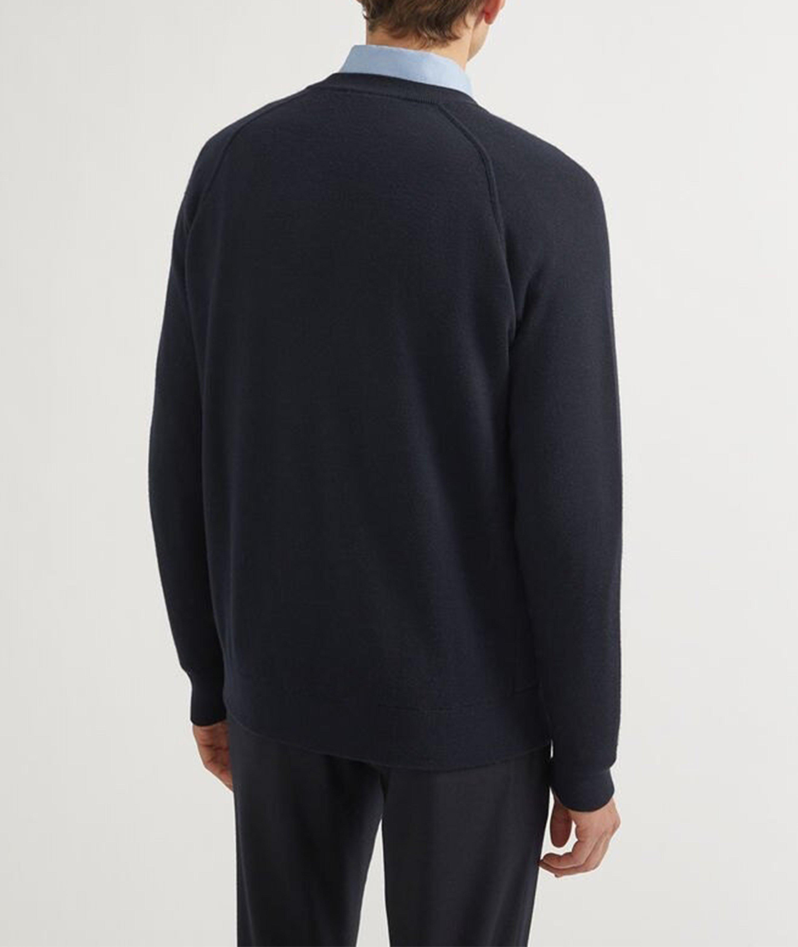 Balfour Cashmere, Virgin Wool & Silk Crewneck Sweater image 2