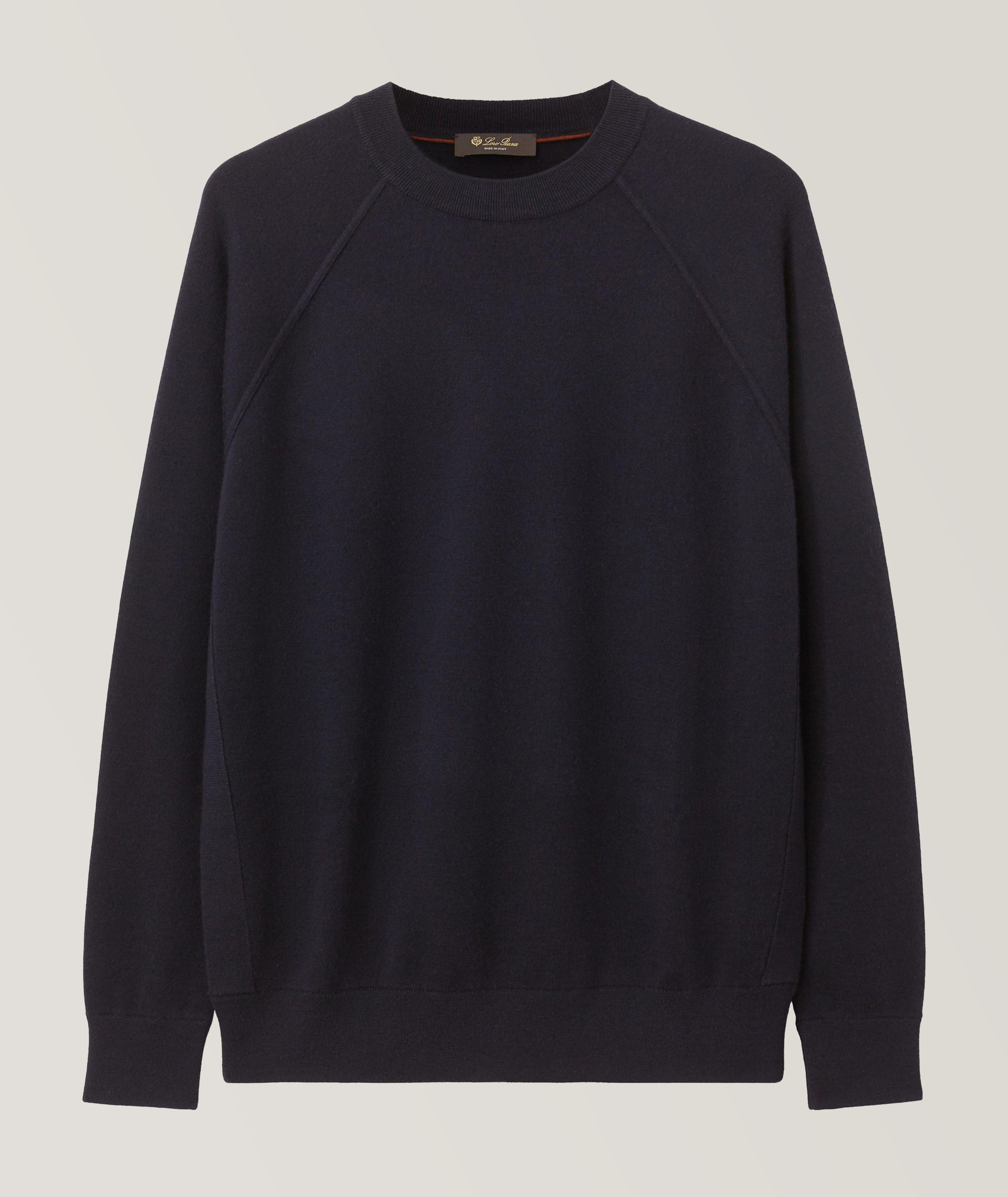 Balfour Cashmere, Virgin Wool & Silk Crewneck Sweater image 0