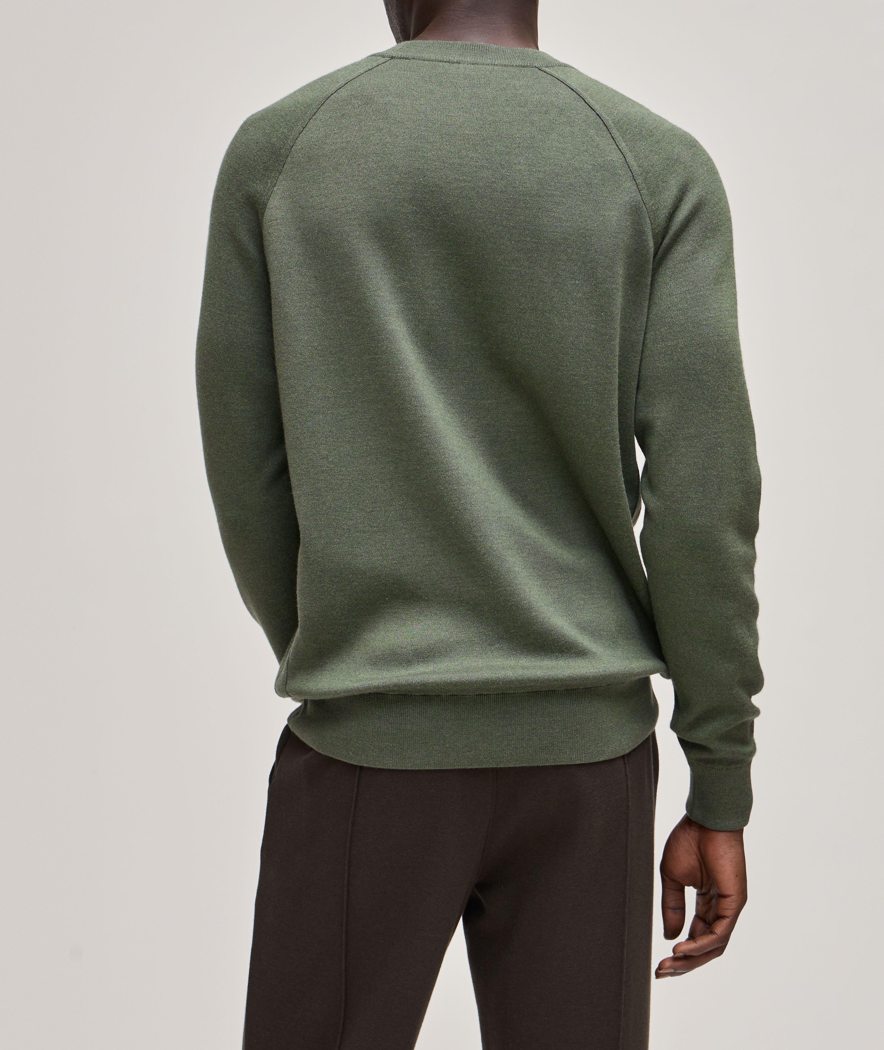 Balfour Cashmere, Virgin Wool & Silk Crewneck Sweater image 2