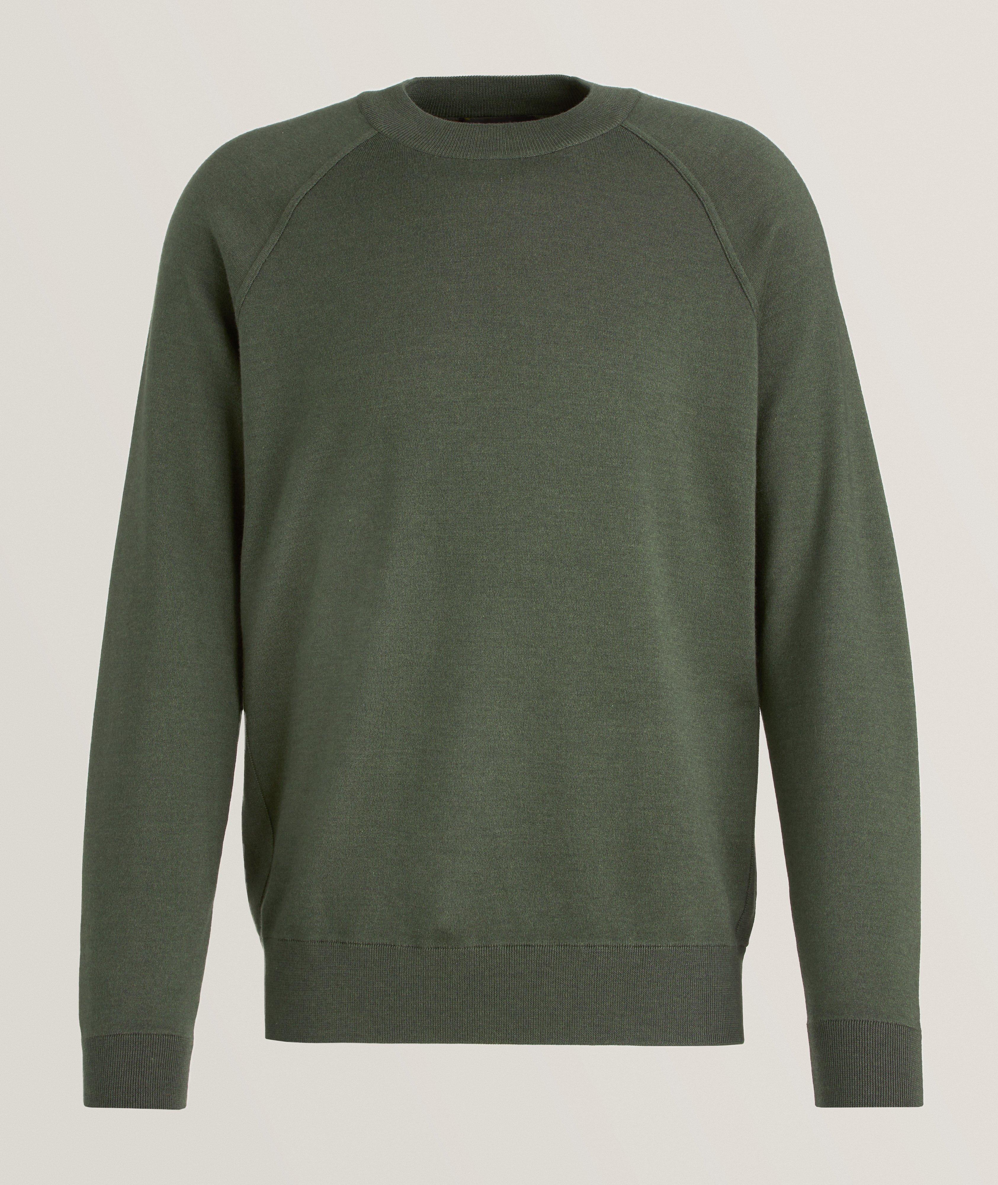 Balfour Cashmere, Virgin Wool & Silk Crewneck Sweater image 0