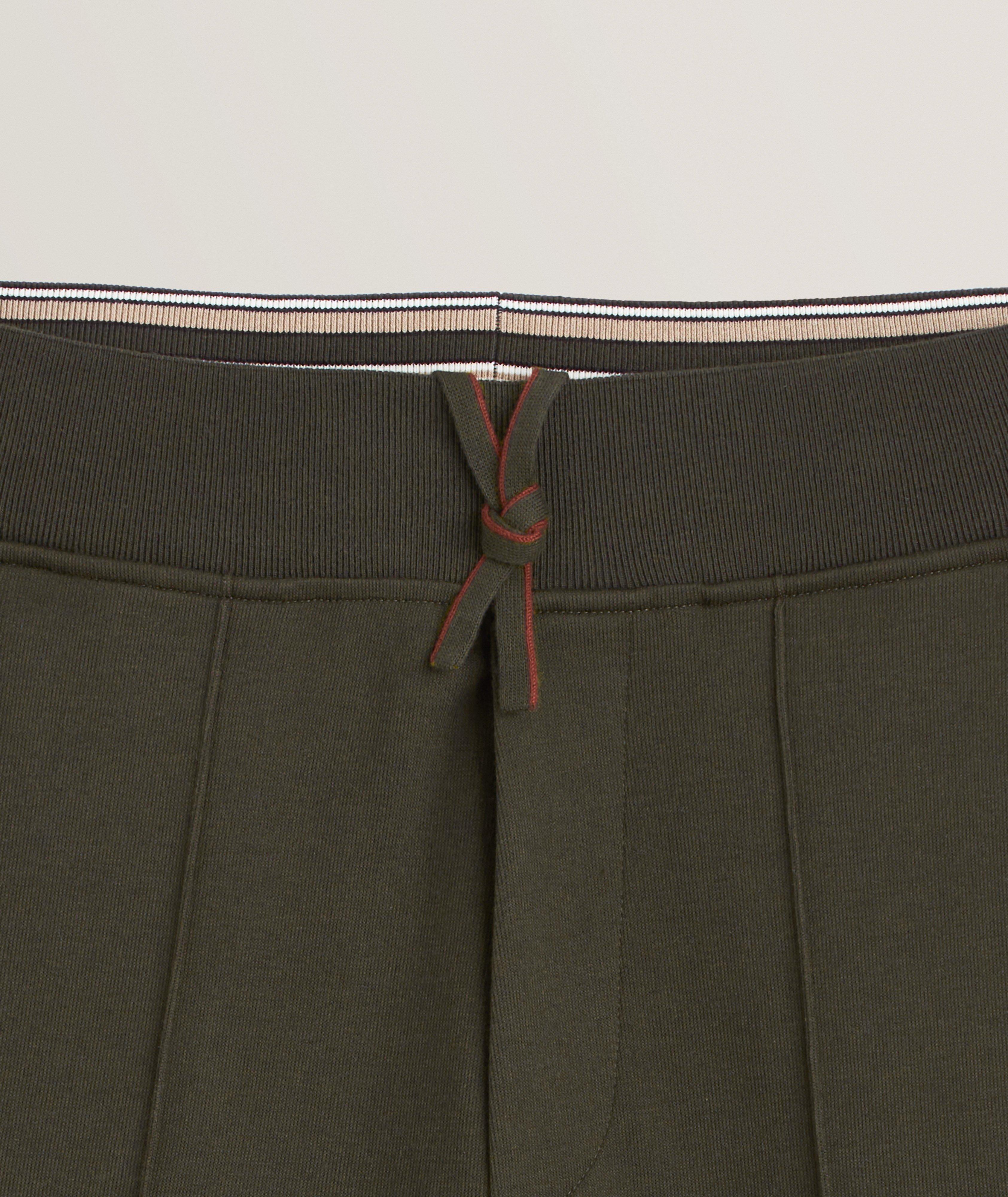 Whitney Cotton, Silk & Cashmere Joggers image 1