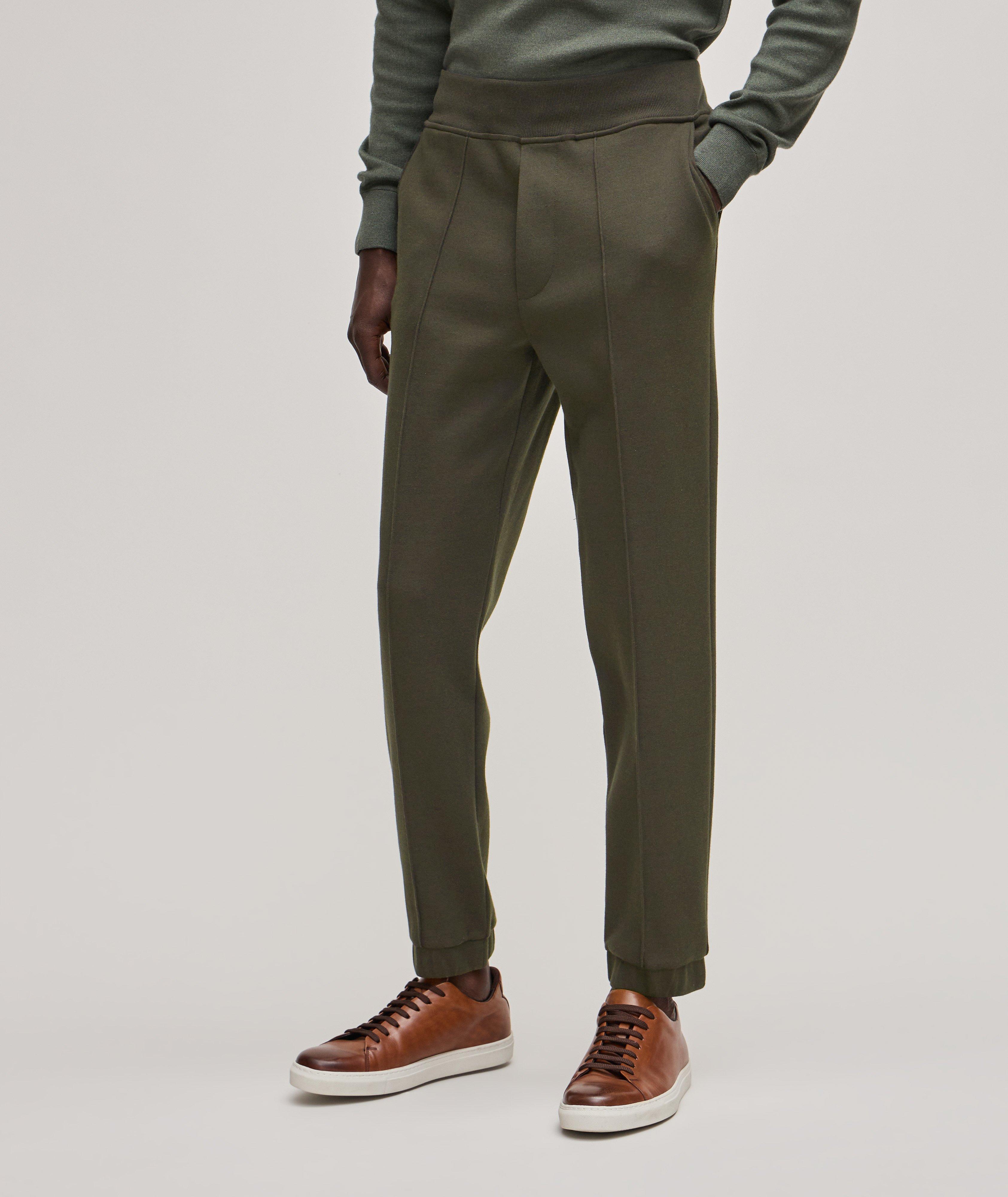 Whitney Cotton, Silk & Cashmere Joggers image 2