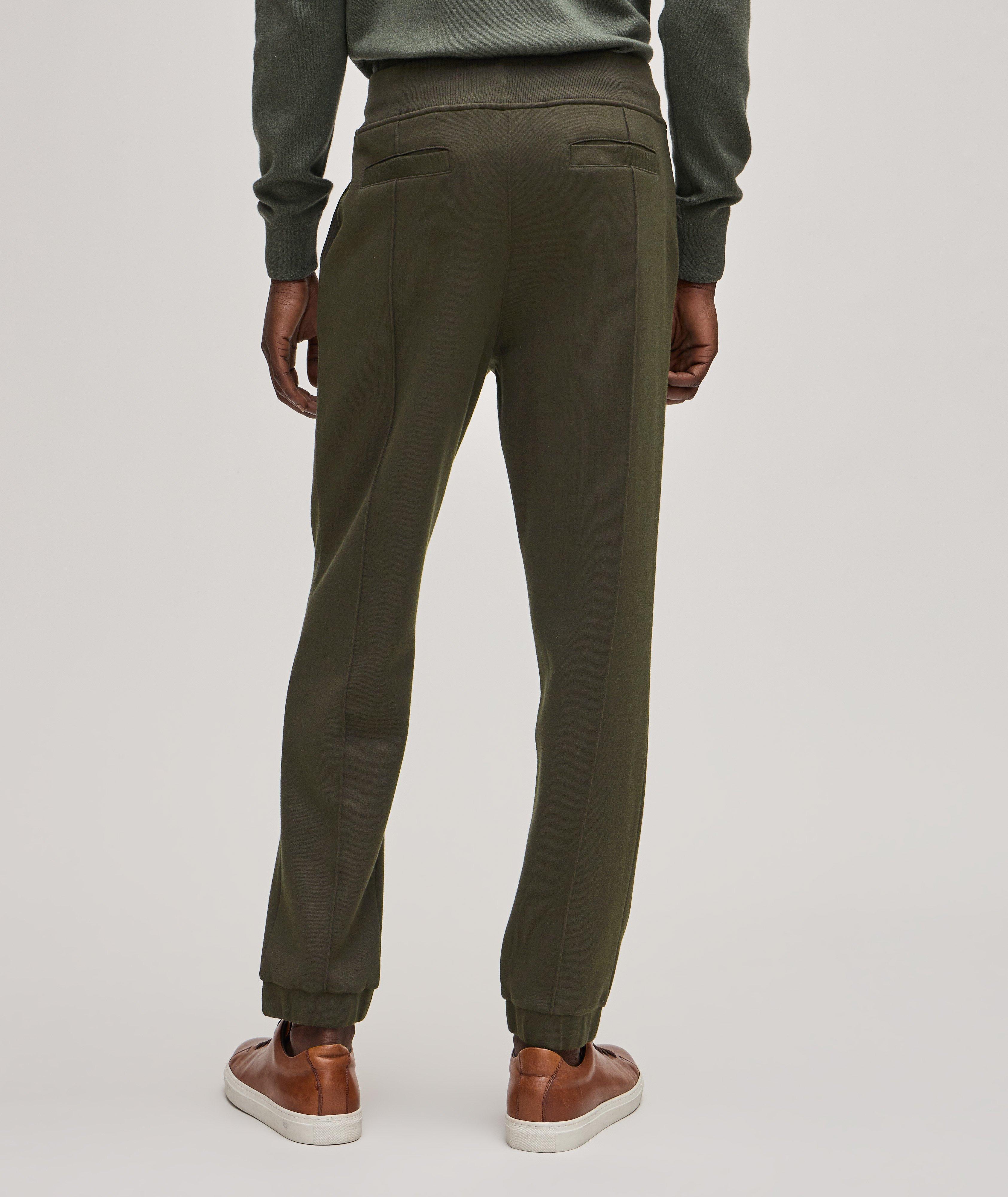 Whitney Cotton, Silk & Cashmere Joggers image 3