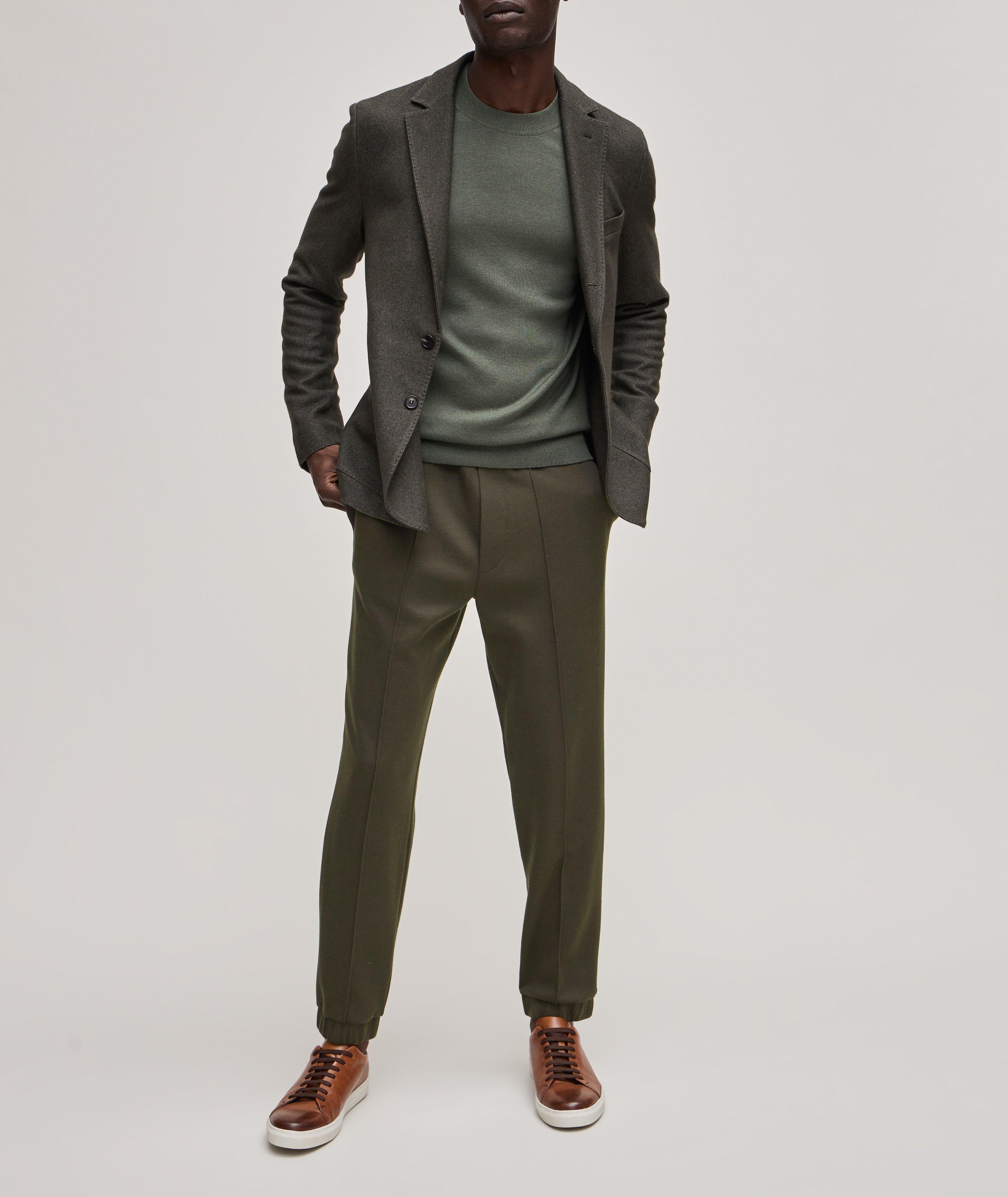 Whitney Cotton, Silk & Cashmere Joggers image 4