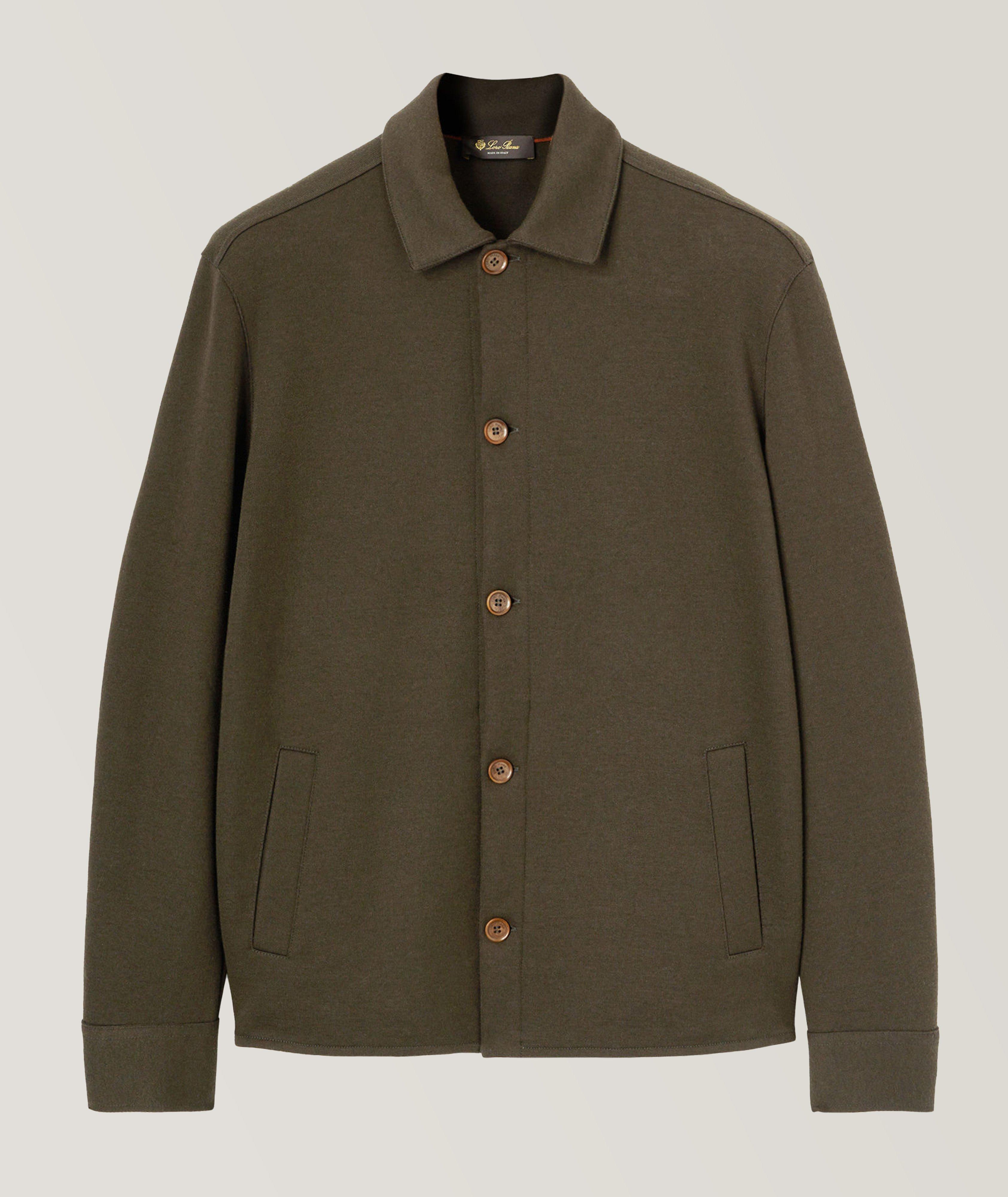 Whitney Cotton, Silk & Cashmere Overshirt image 0