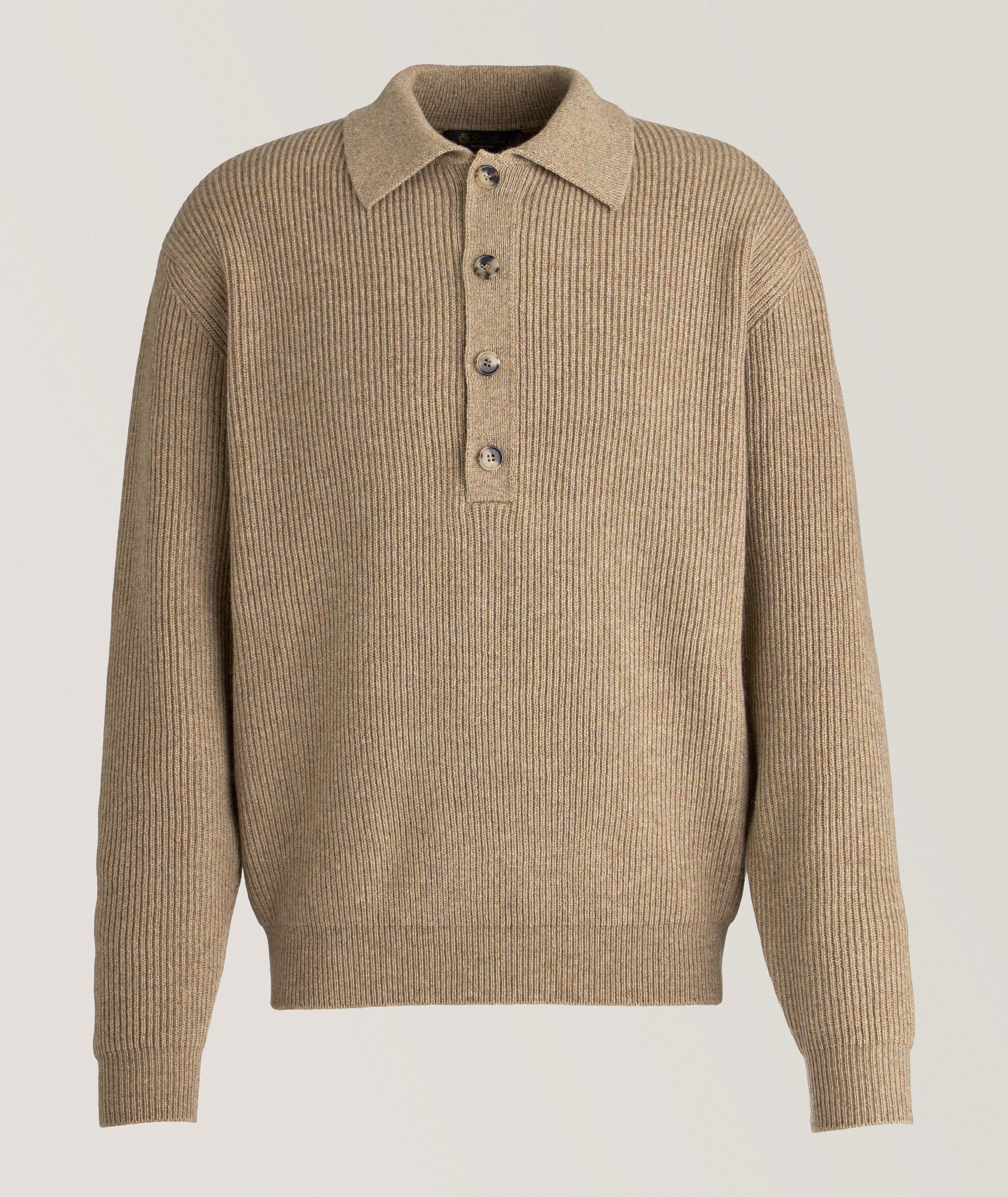 Leth Coarsehair Cashmere Polo image 0