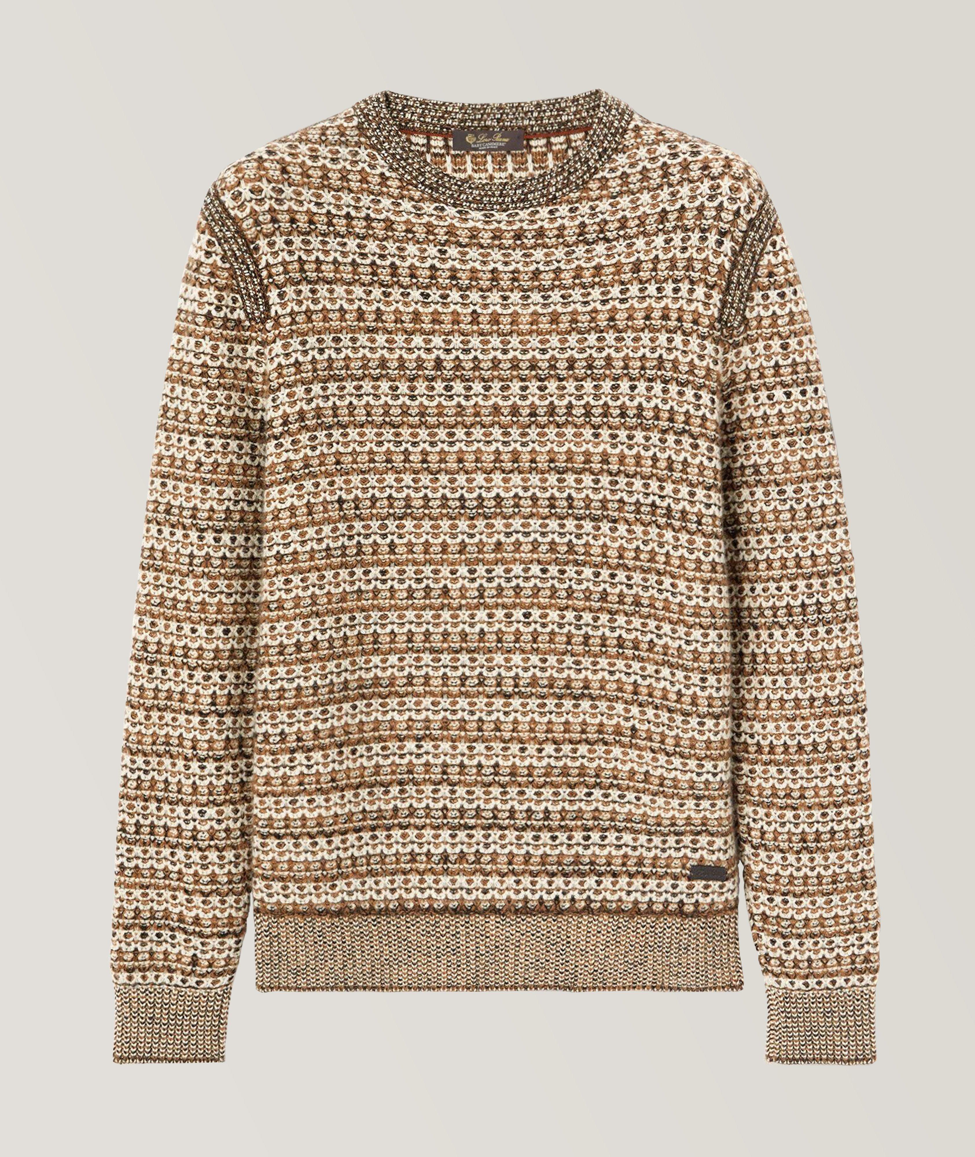 Loro Piana Mancora Cashmere Crewneck Sweater | Sweaters & Knits | Harry ...