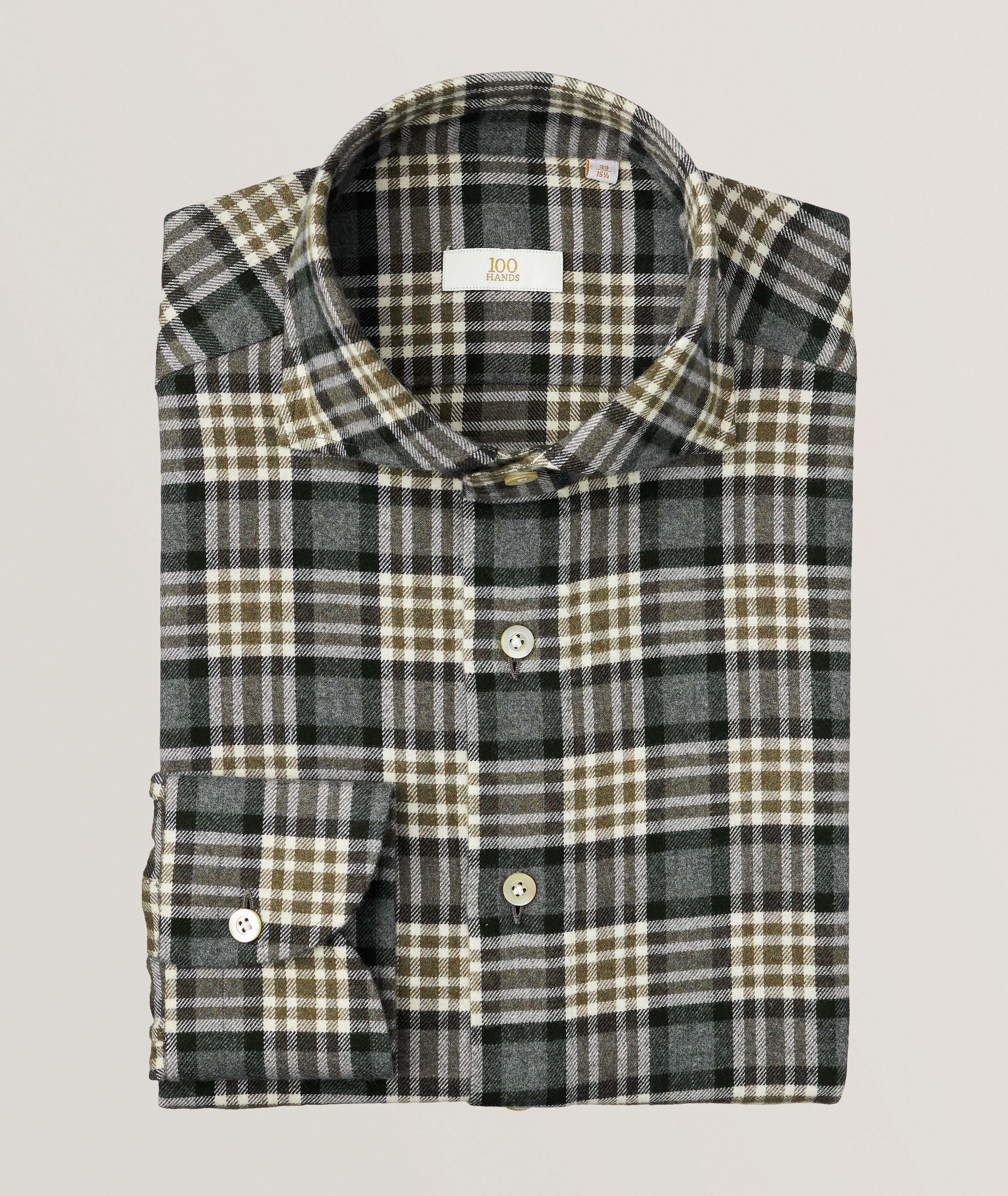 Gold Line Regular-Fit Bold Check Dress Shirt image 0