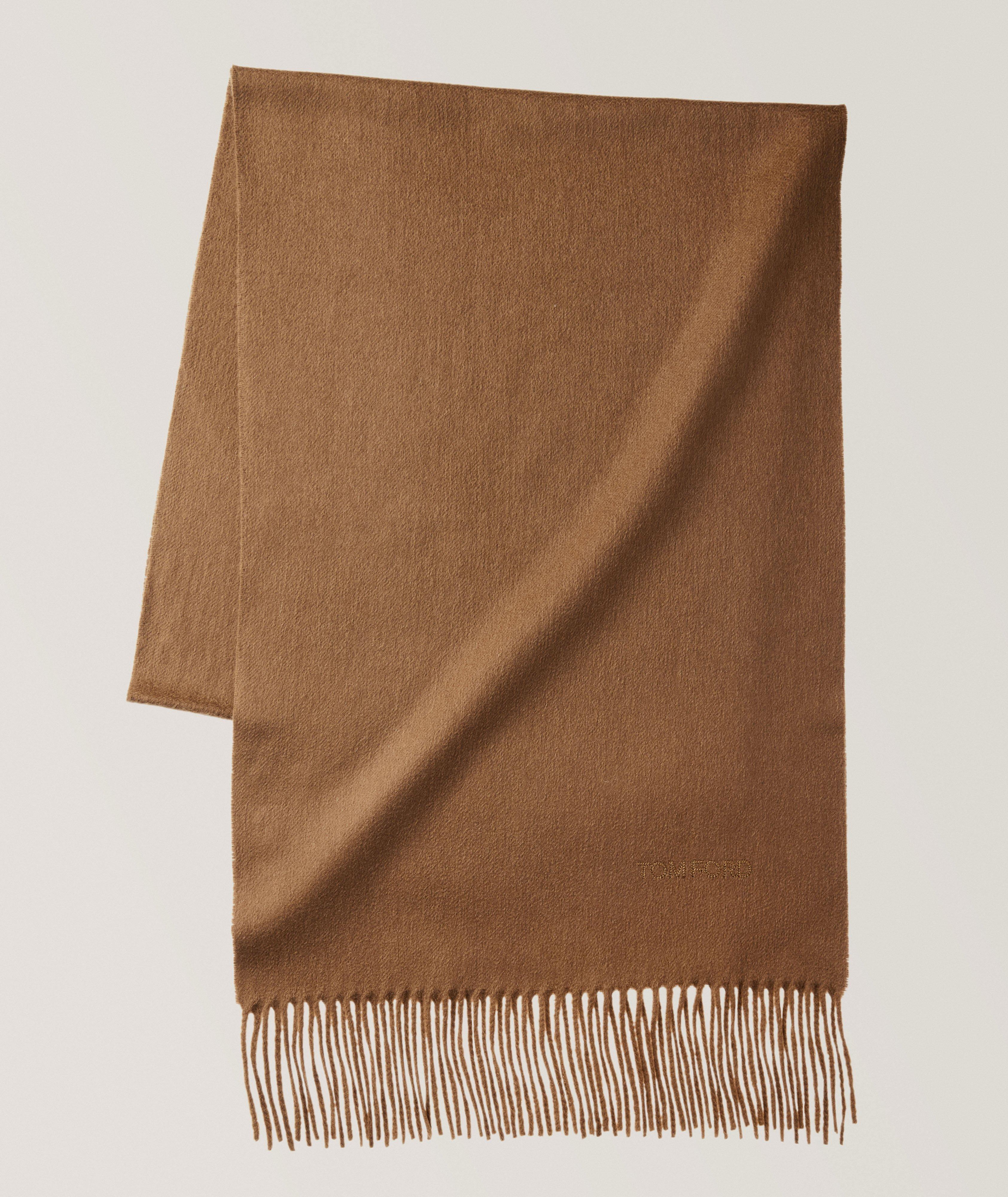 Fringed Cashmere Day Scarf image 0