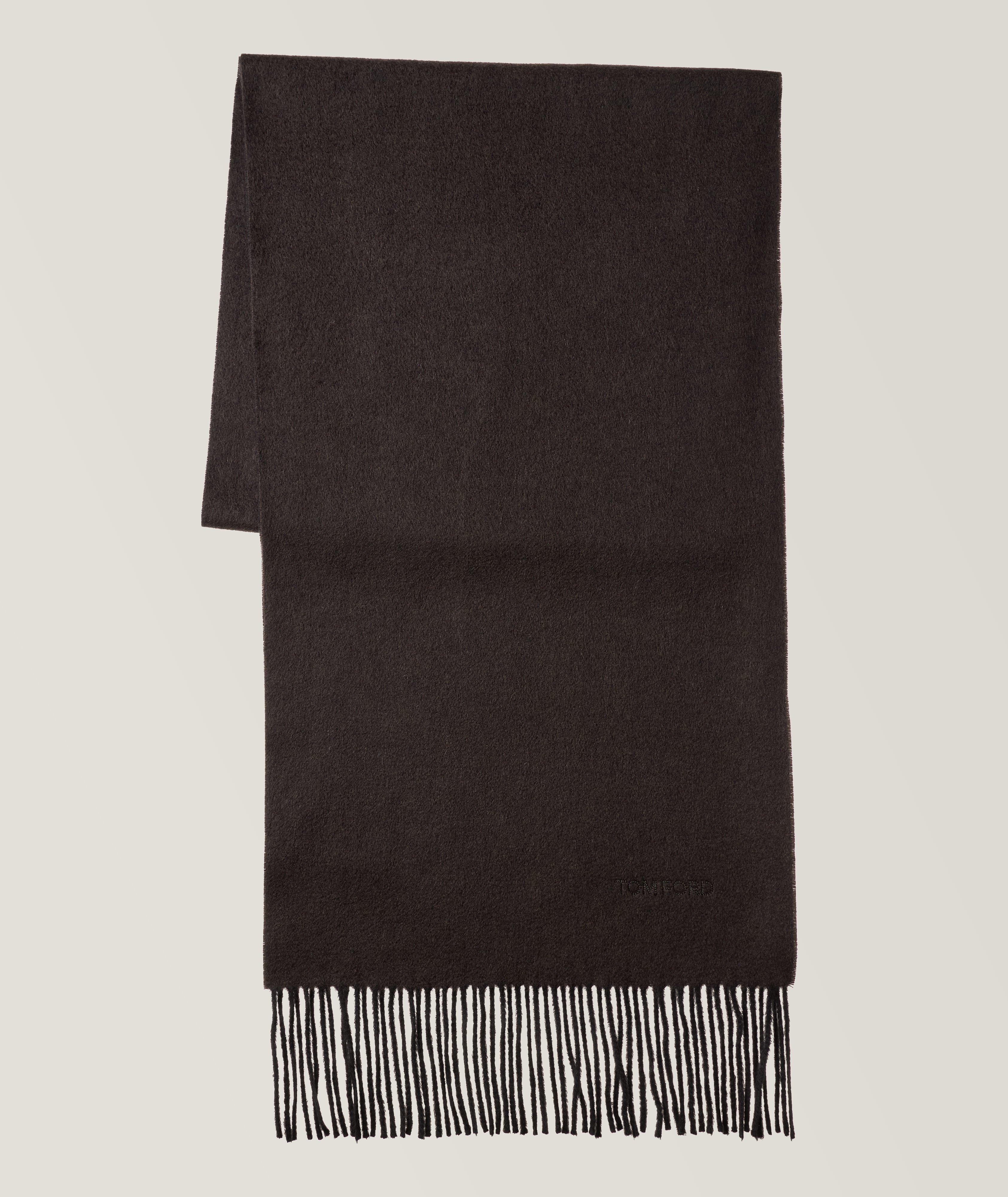 Fringed Cashmere Day Scarf image 0