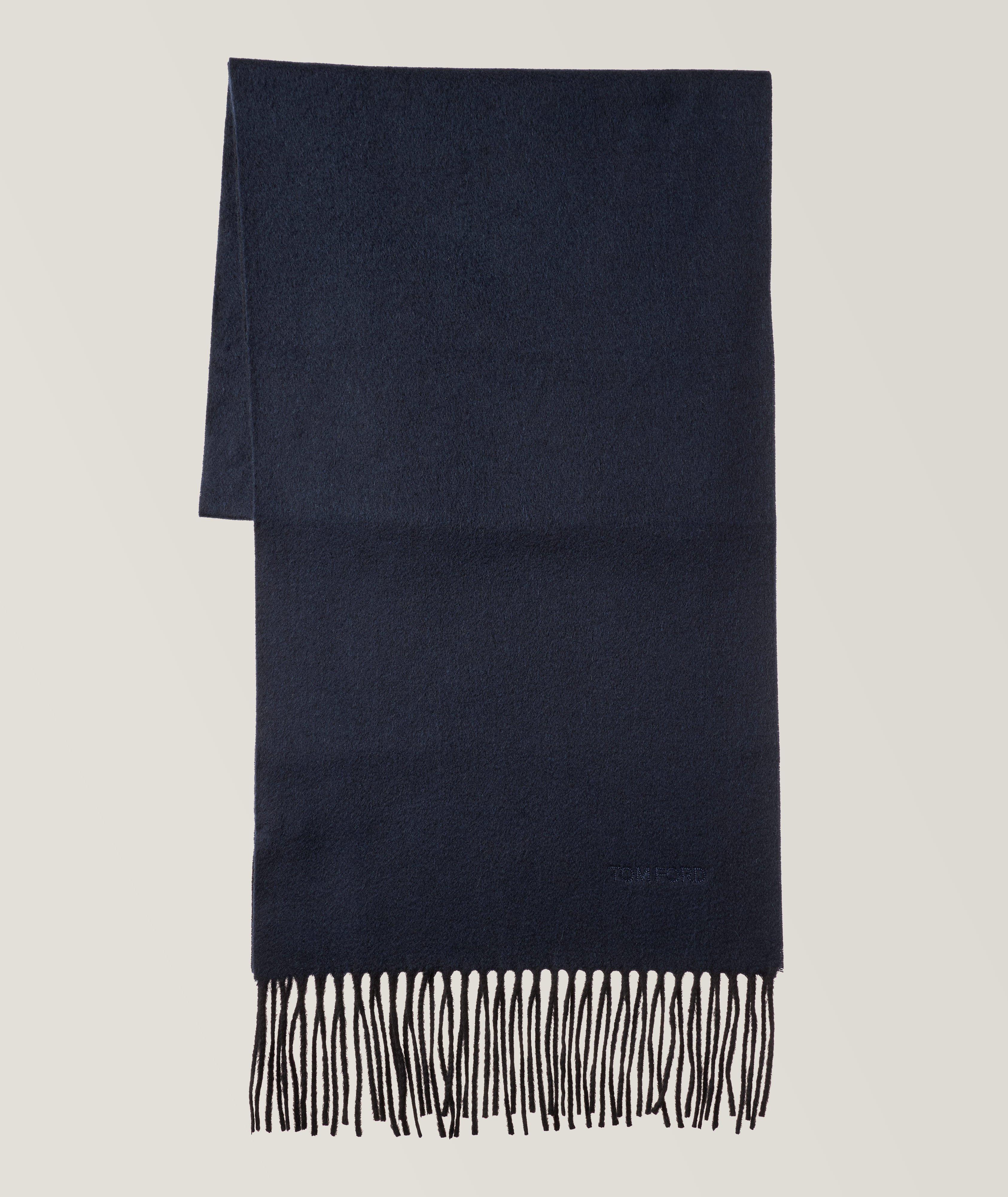 Fringed Cashmere Day Scarf image 0