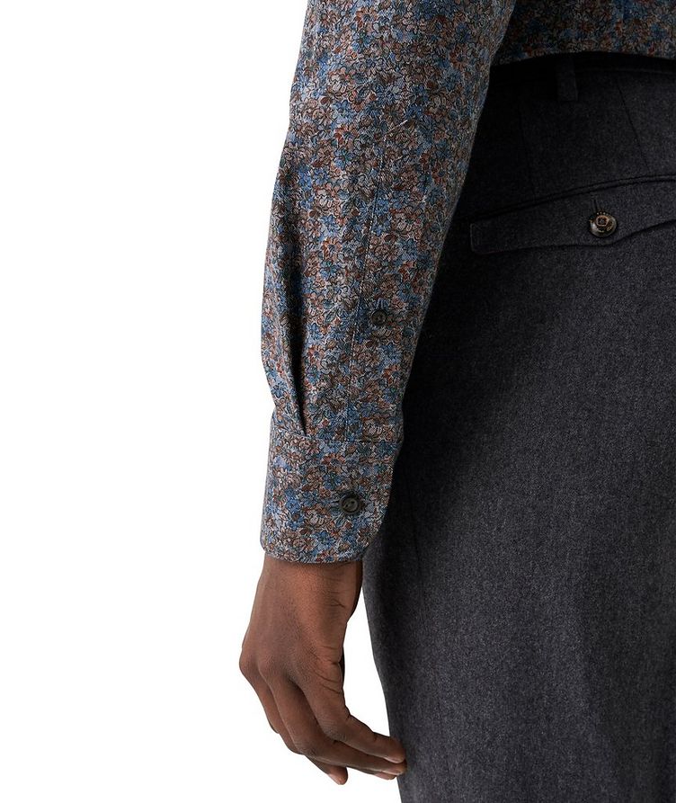 Chemise habillée en coton à motif floral image 3