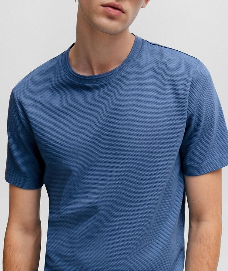 Tiburt Jacquard Cotton-Blend T-Shirt image 3