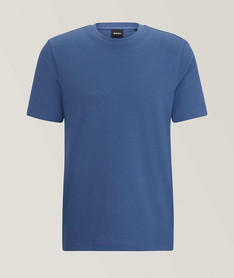 Tiburt Jacquard Cotton-Blend T-Shirt image 0