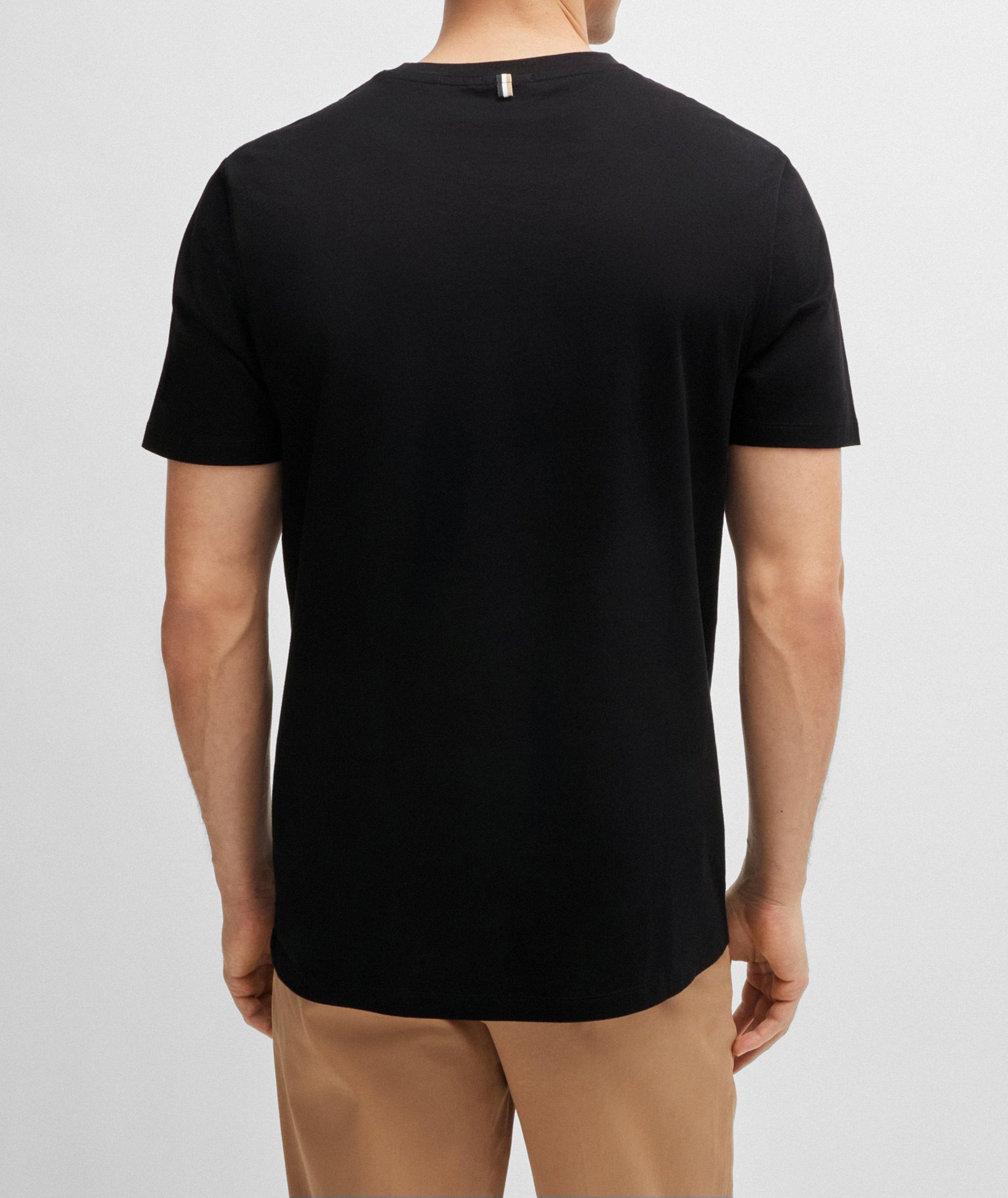 T-shirt Tessler en jersey de coton mercerisé image 2