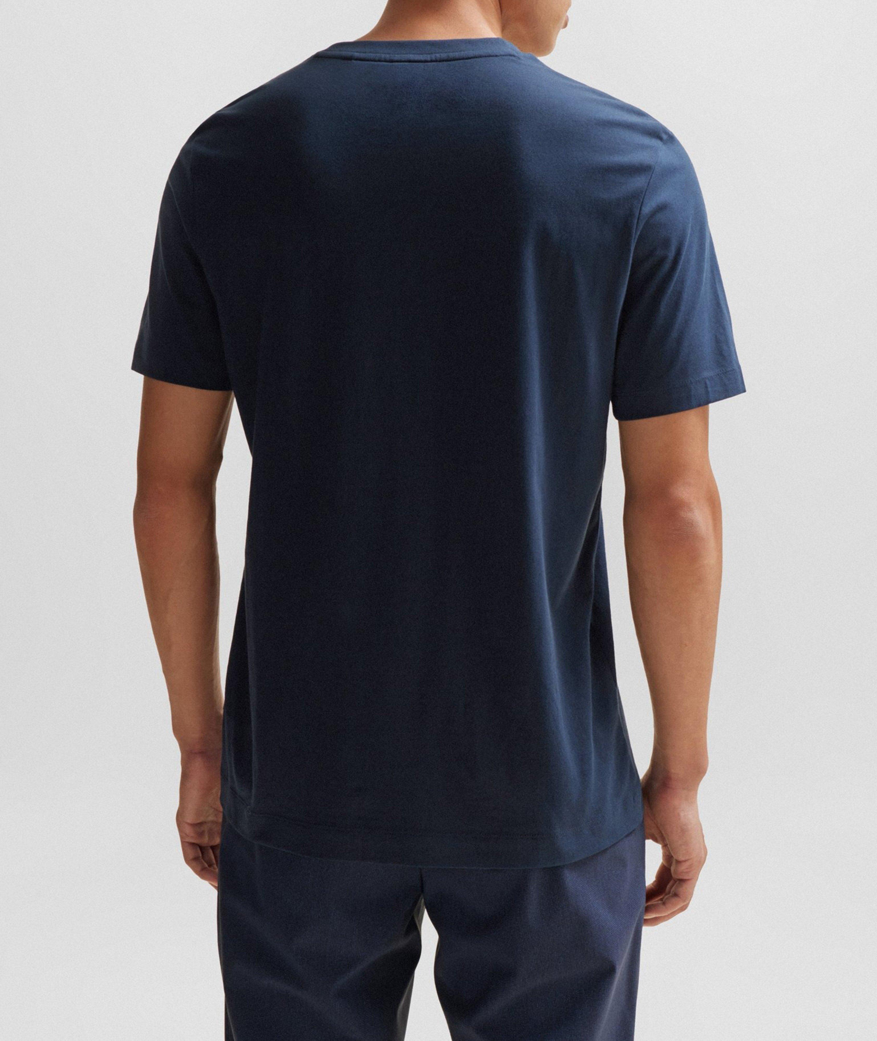 T-shirt Tessler en jersey de coton mercerisé image 2