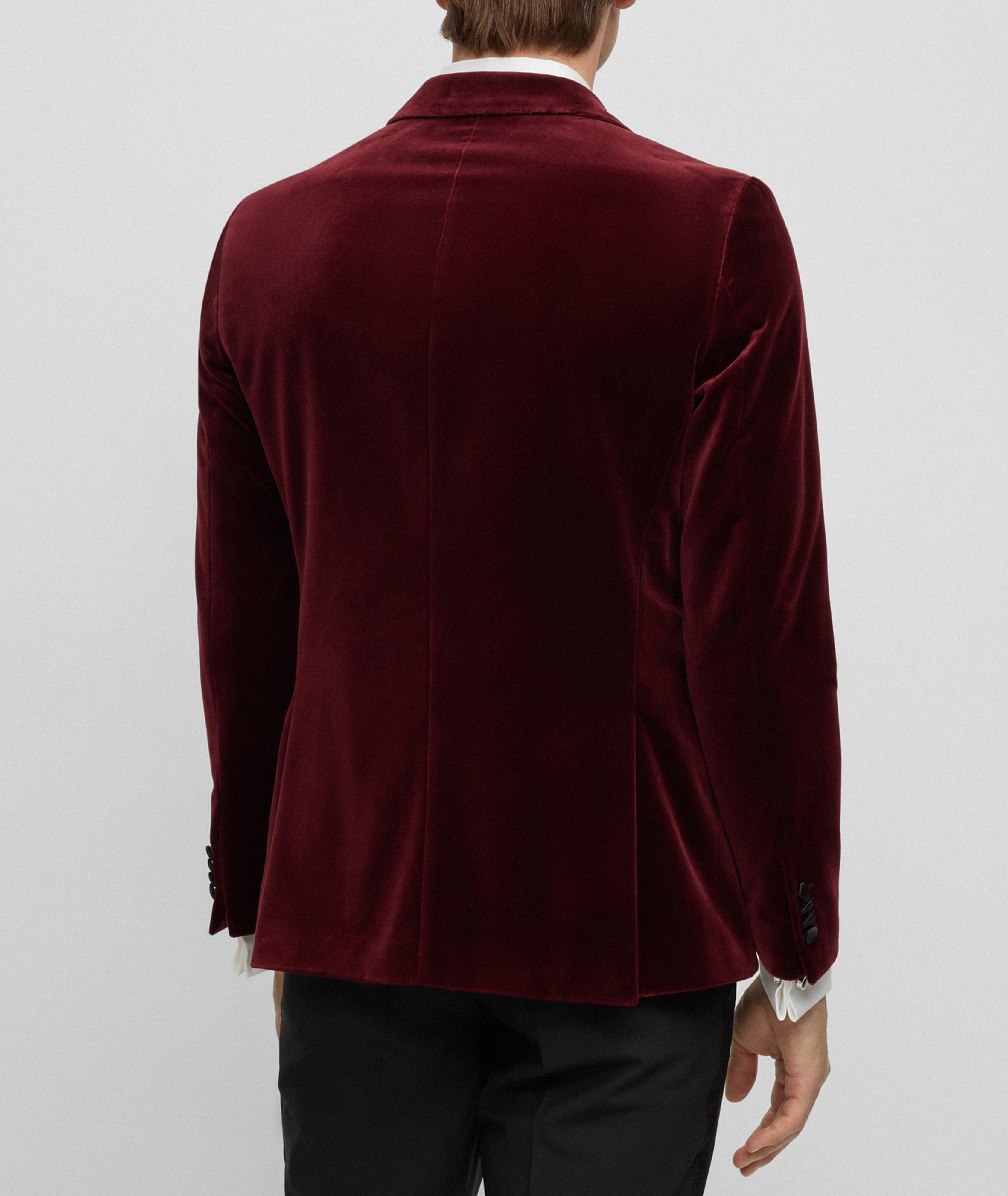 Hutson Velvet Cotton Tuxedo Jacket image 2