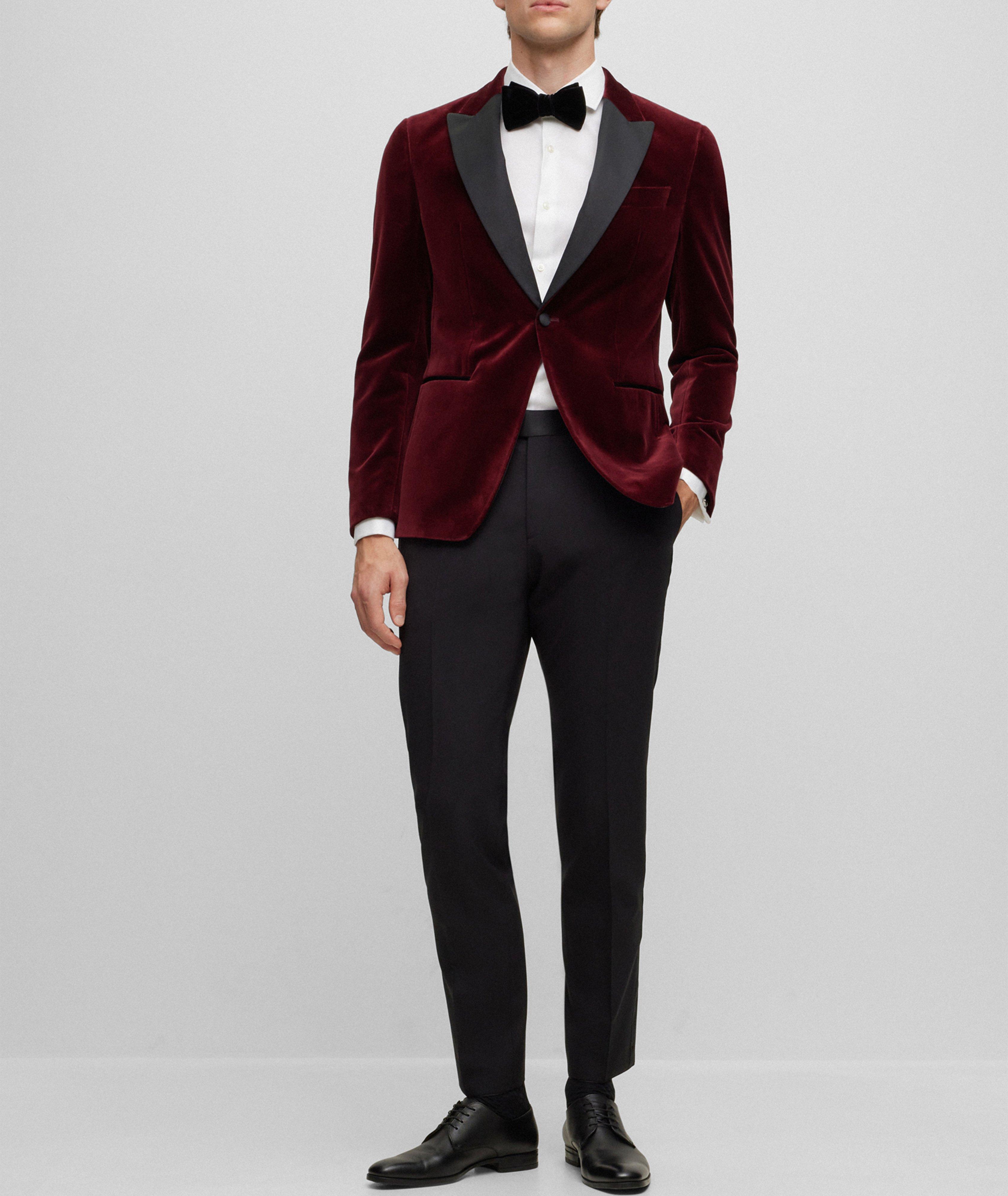 Hutson Velvet Cotton Tuxedo Jacket image 5