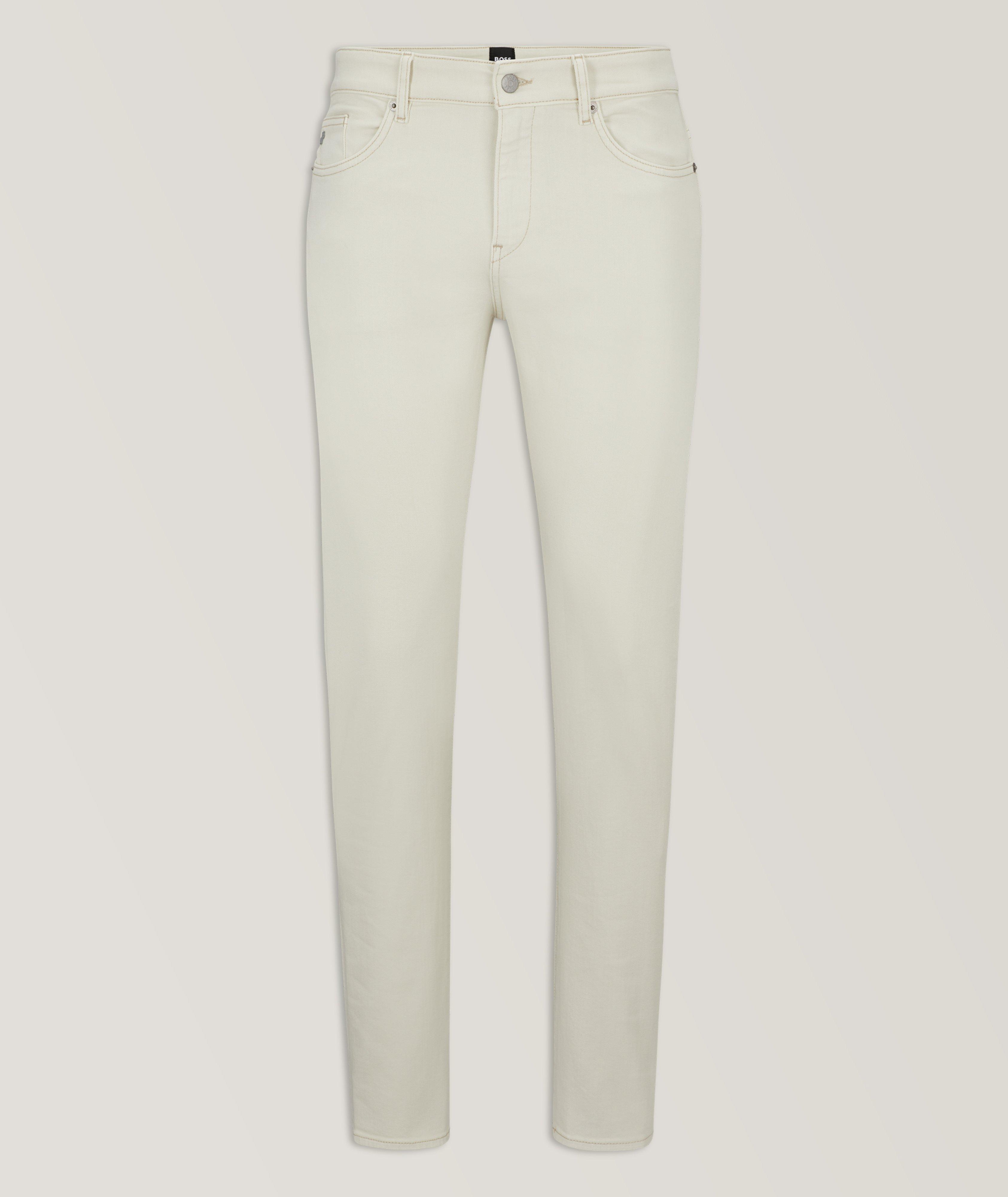 Slim-Fit Stretch-Cotton Italian Denim Jeans image 0