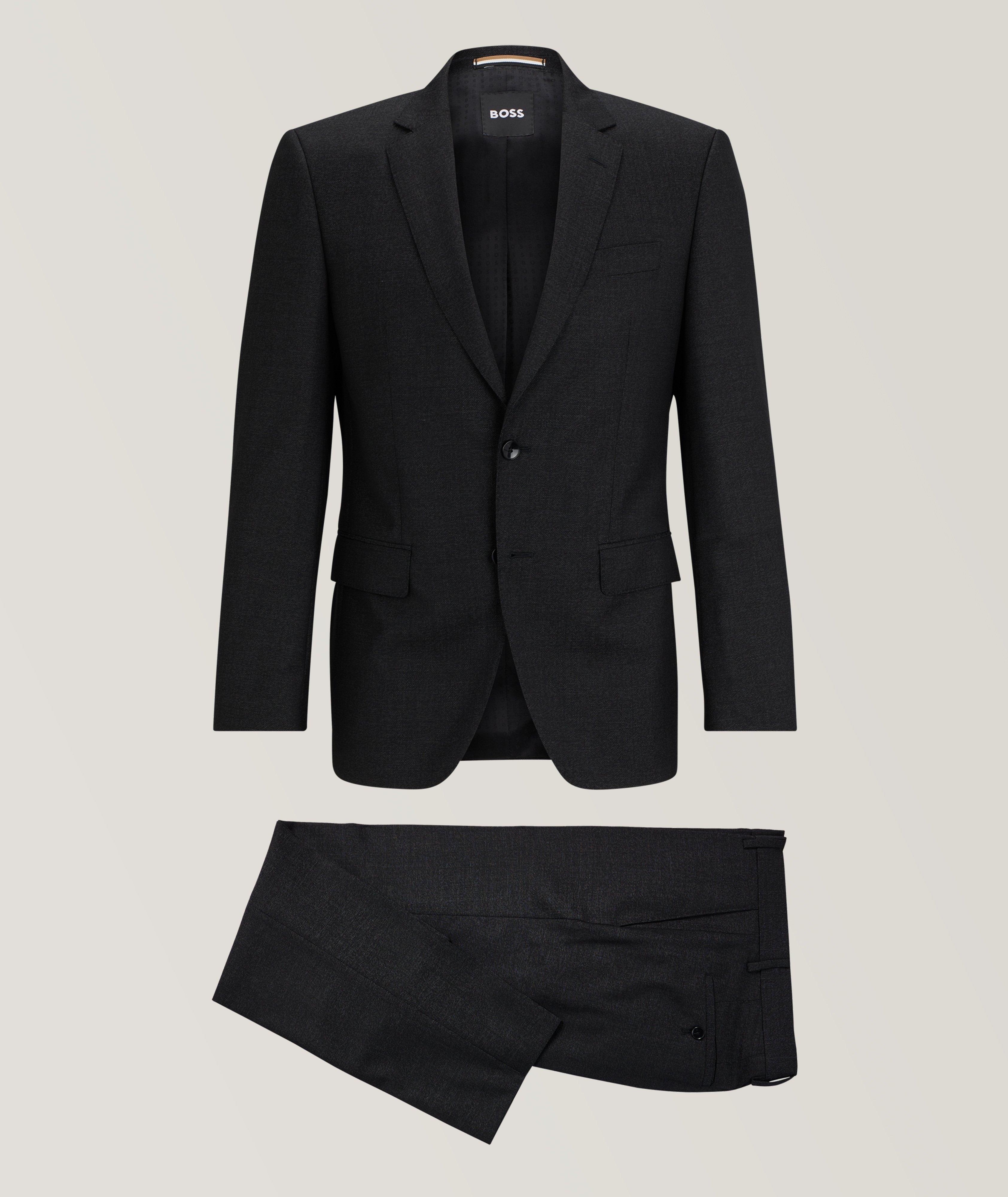 Hugo boss hot sale fitted suit