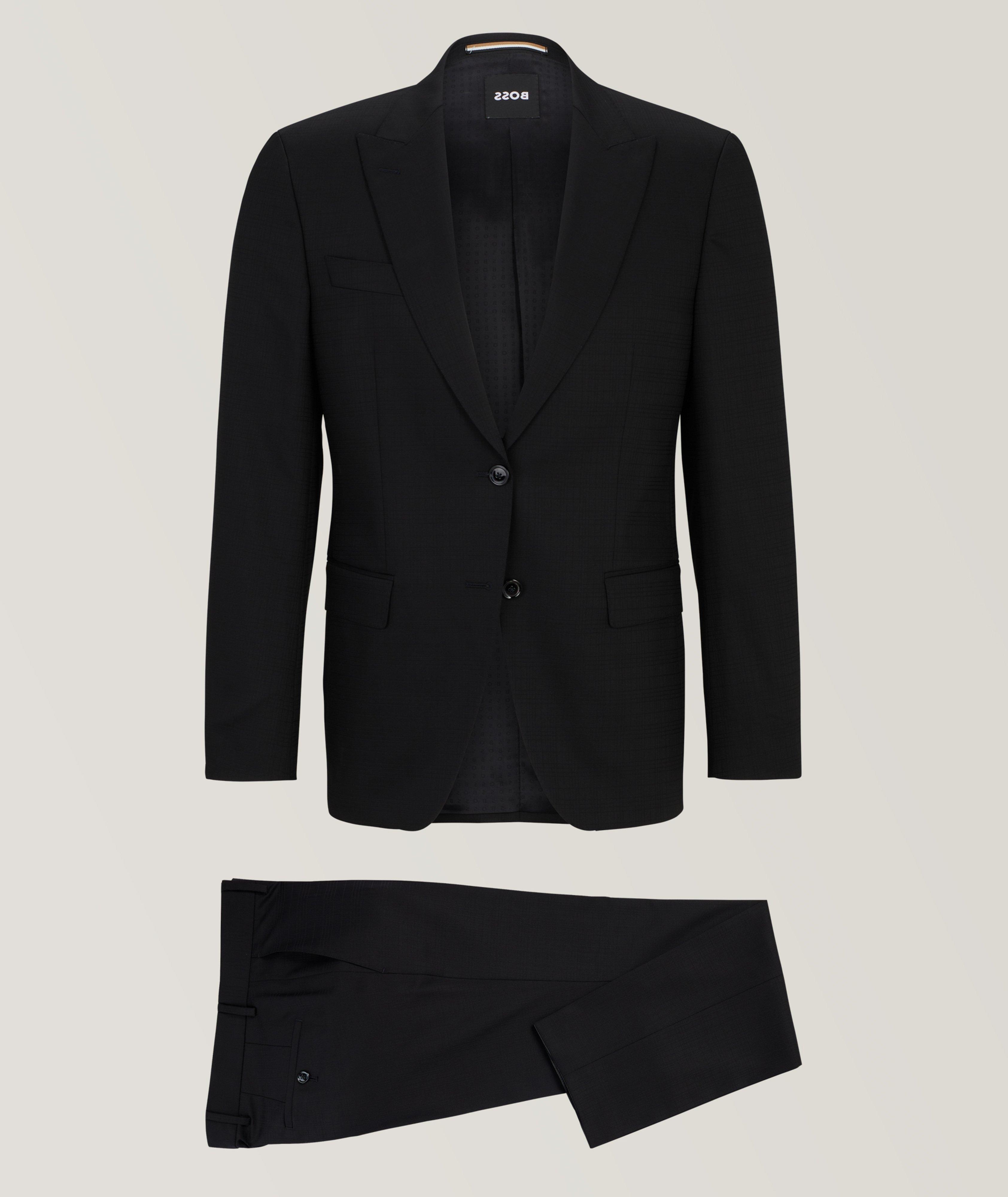 Slim Fit Wool-Blend Suit