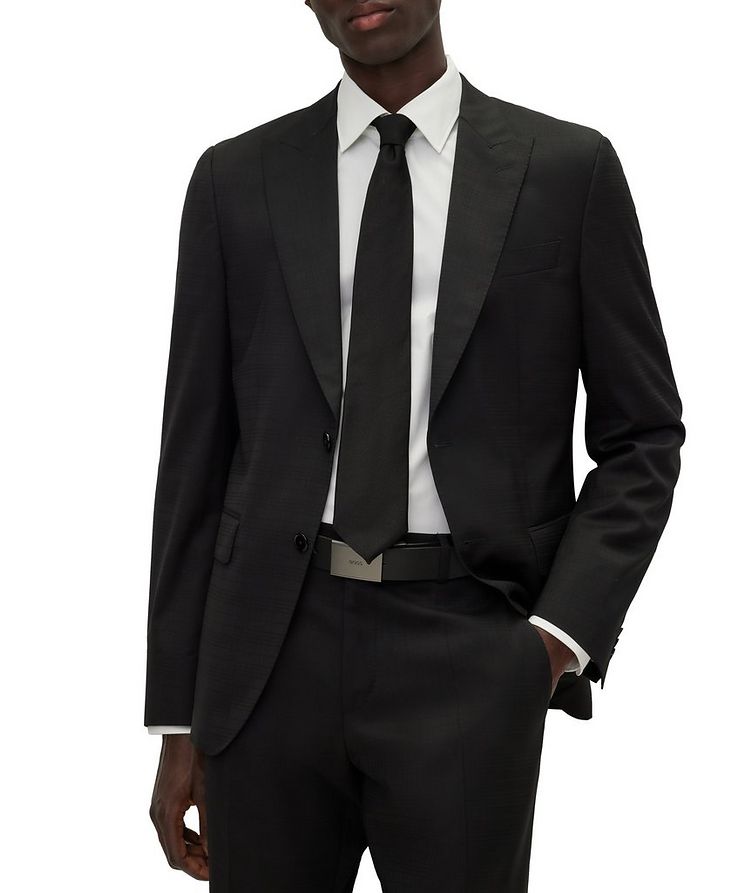 Slim Fit Wool-Blend Suit image 1