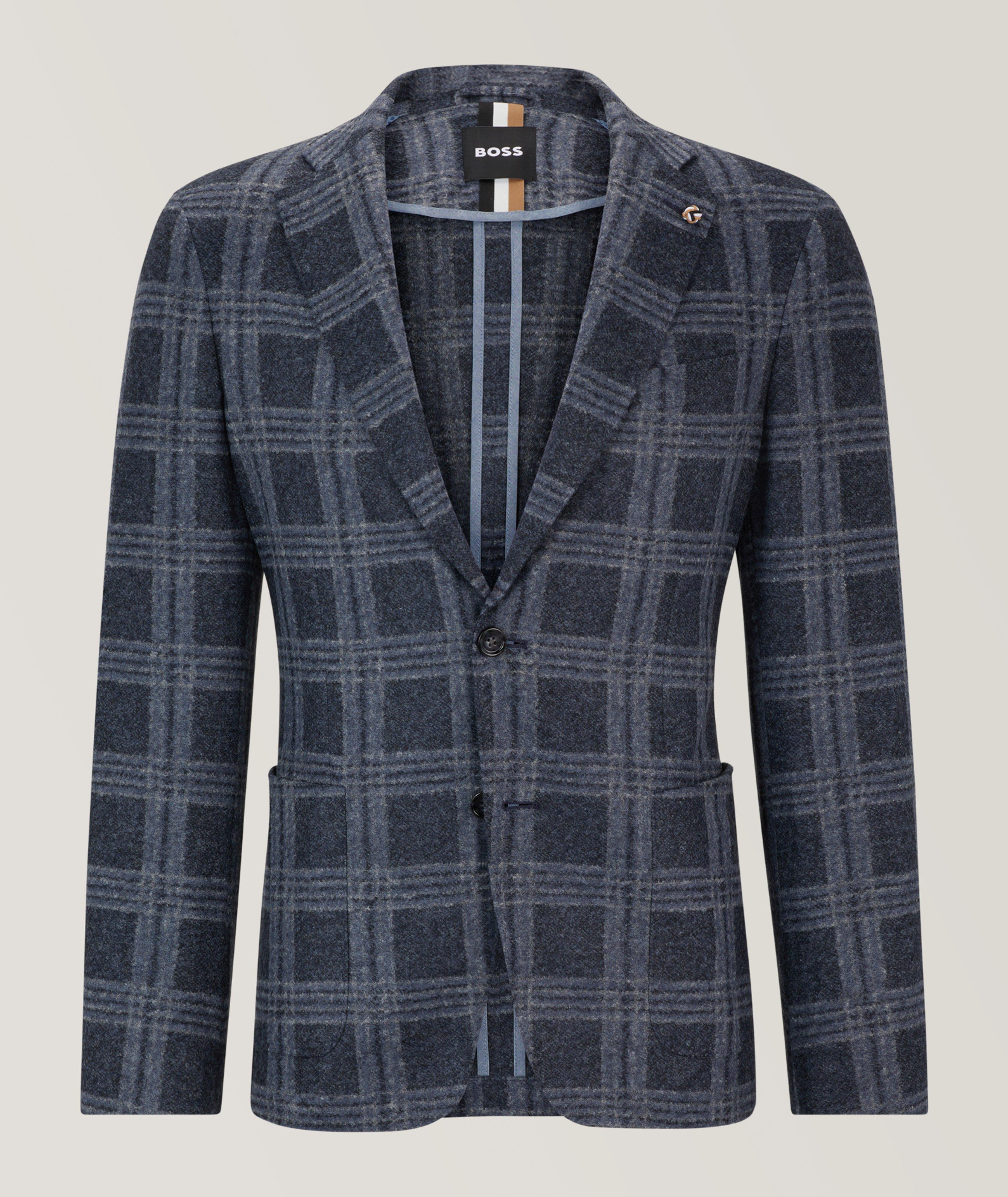 BOSS Hanry Checked Sports Jacket | Sport Jackets | Harry Rosen