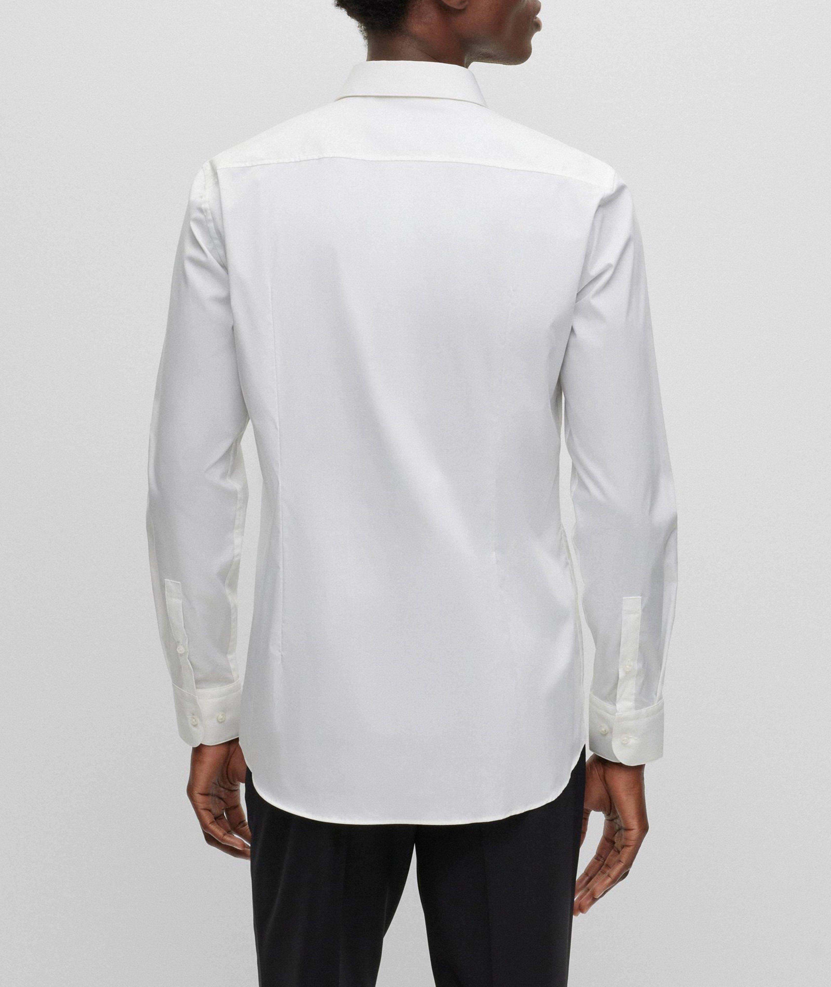 Slim-Fit Stretch-Cotton Twill Shirt image 2
