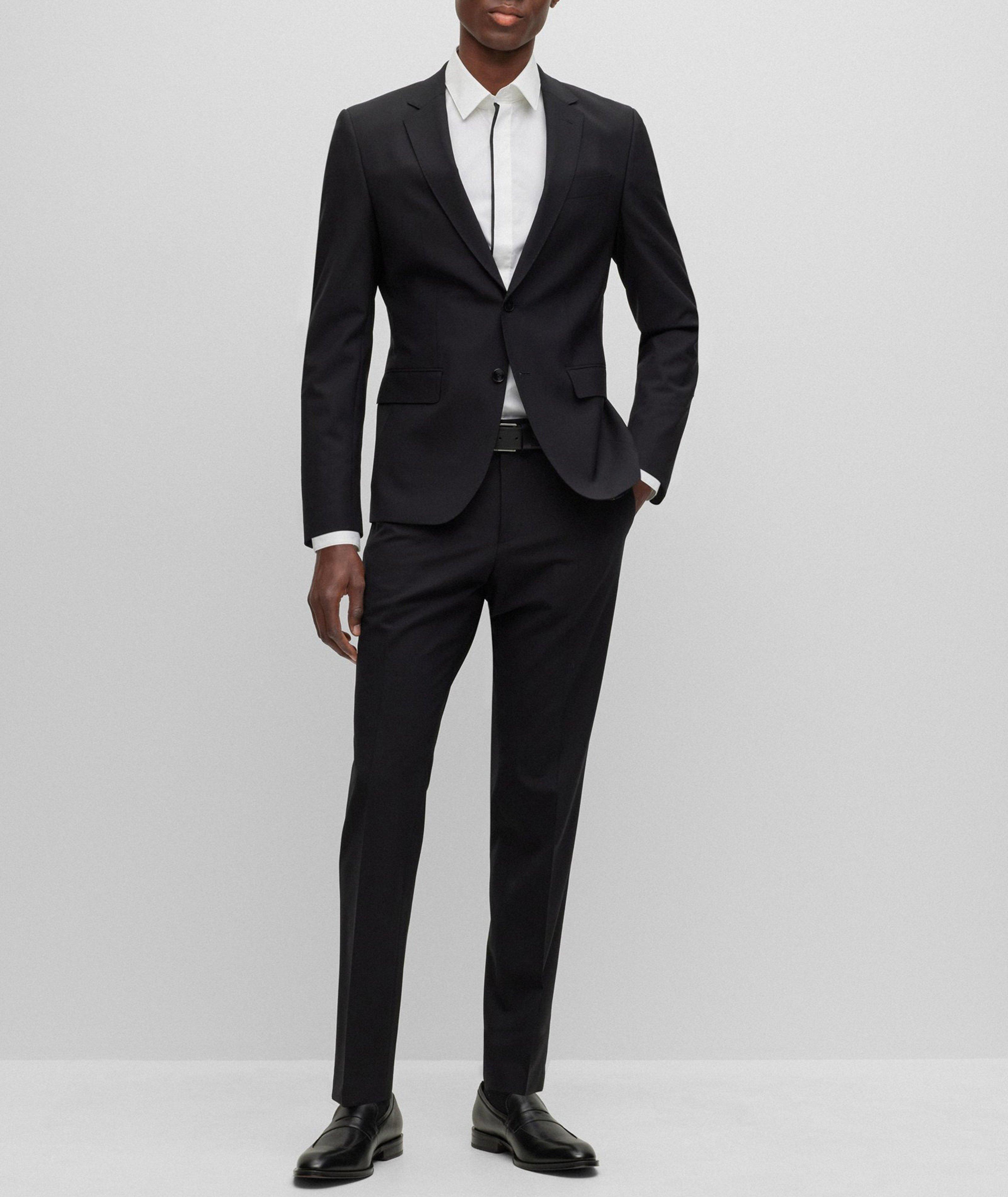 Slim-Fit Stretch-Cotton Twill Shirt image 4