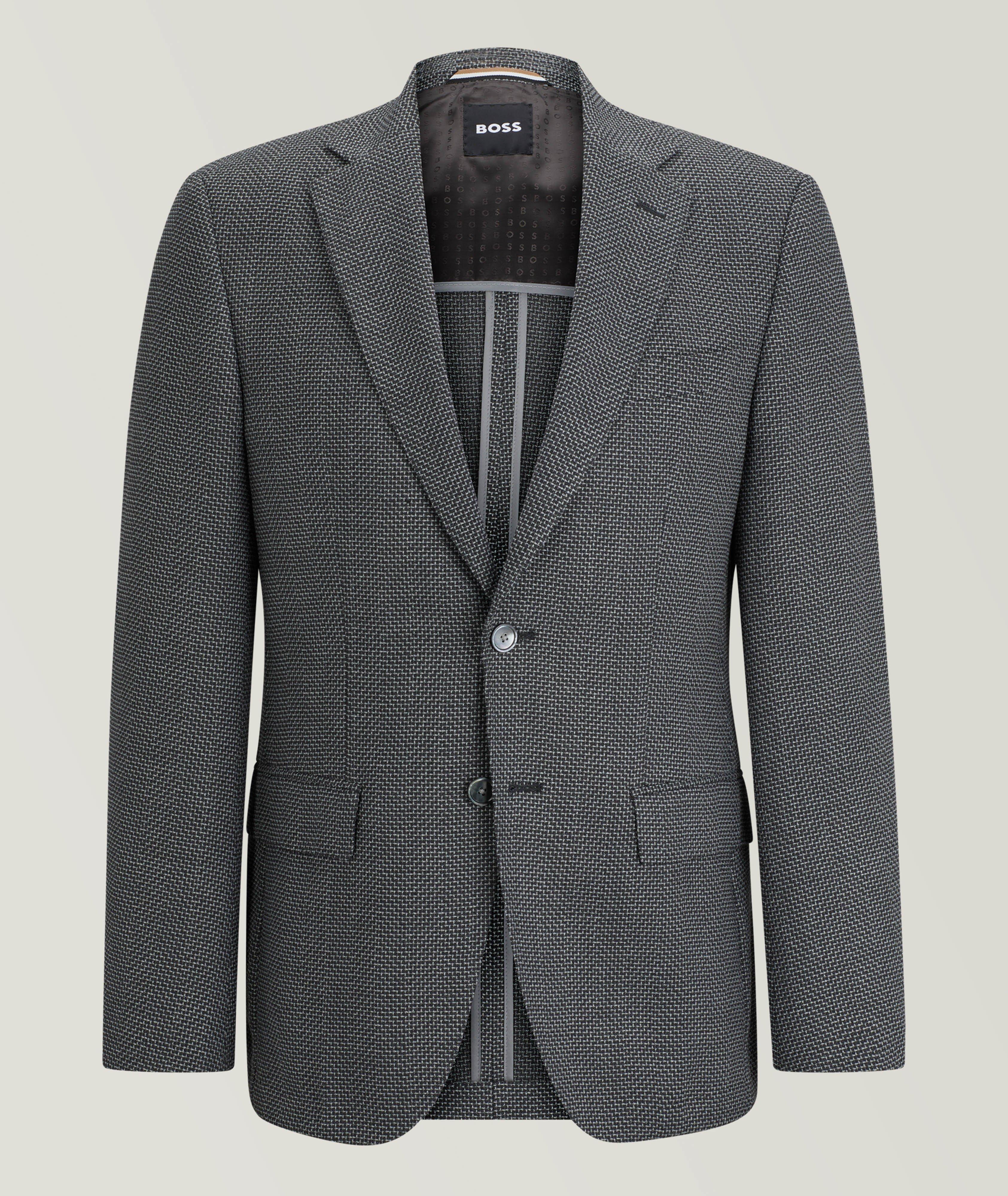 Slim-Fit Virgin Wool-Blend Sport Jacket