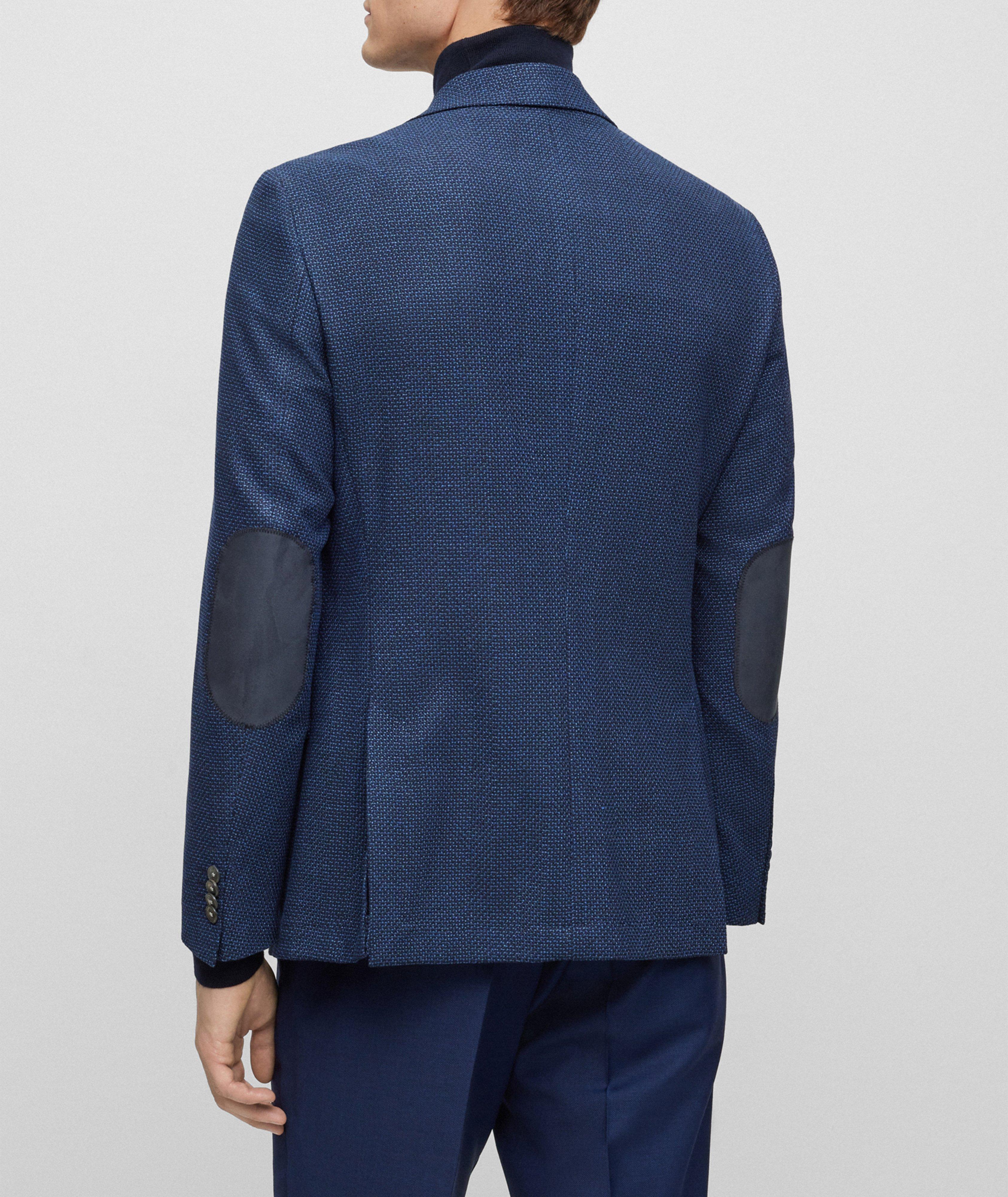 Slim-Fit Micro-Pattern Sport Jacket image 2